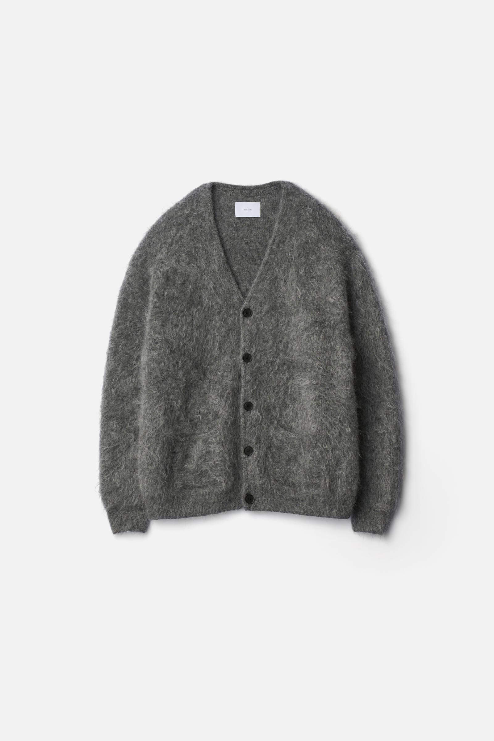 KID MOHAIR KNIT V NECK CARDIGAN - Main Image