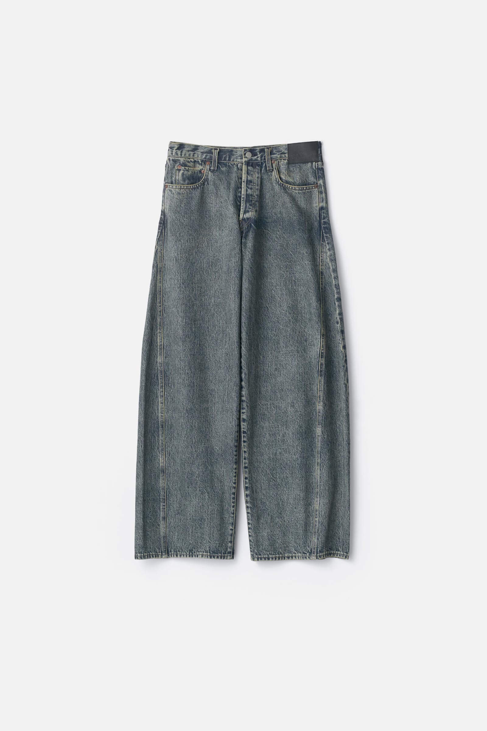 DEFORMATION WIDE DENIM JEANS – ssstein
