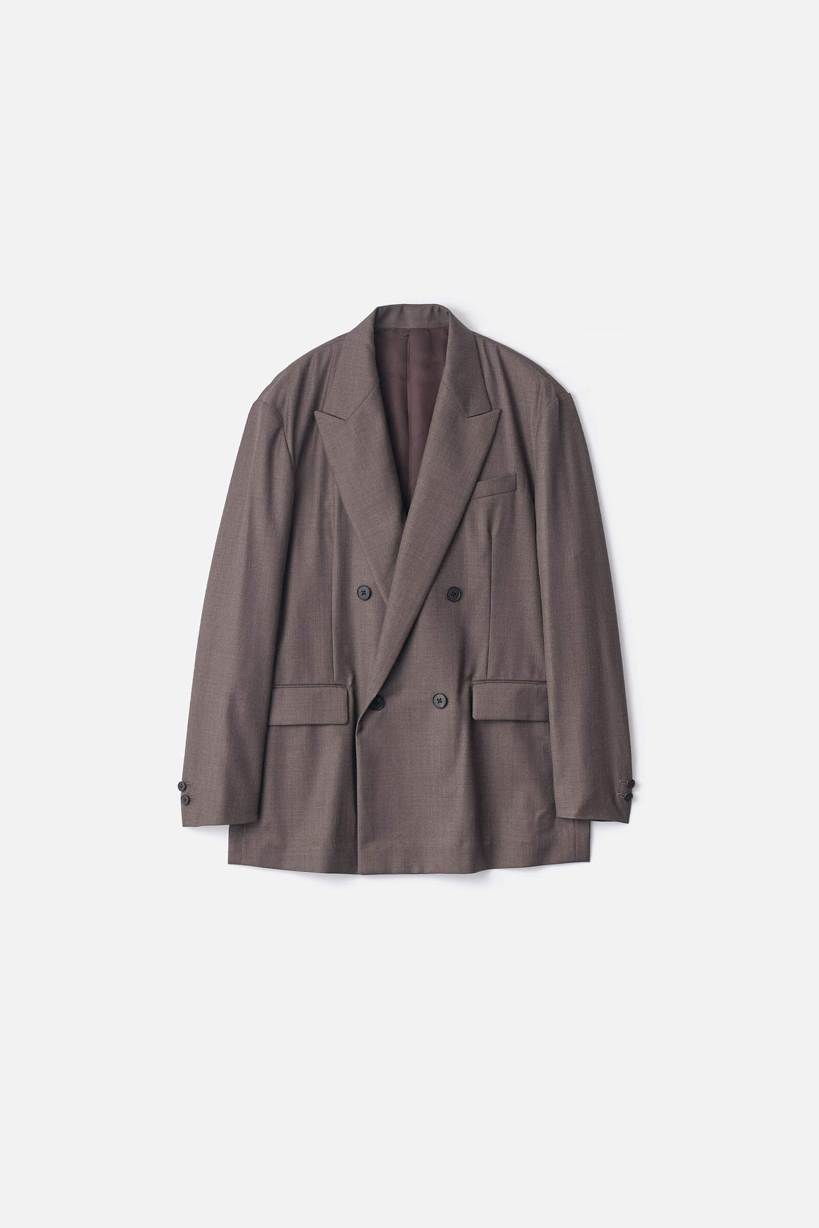 EXTRA FINE WOOL DOUBLE BREASTED BLAZER – ssstein