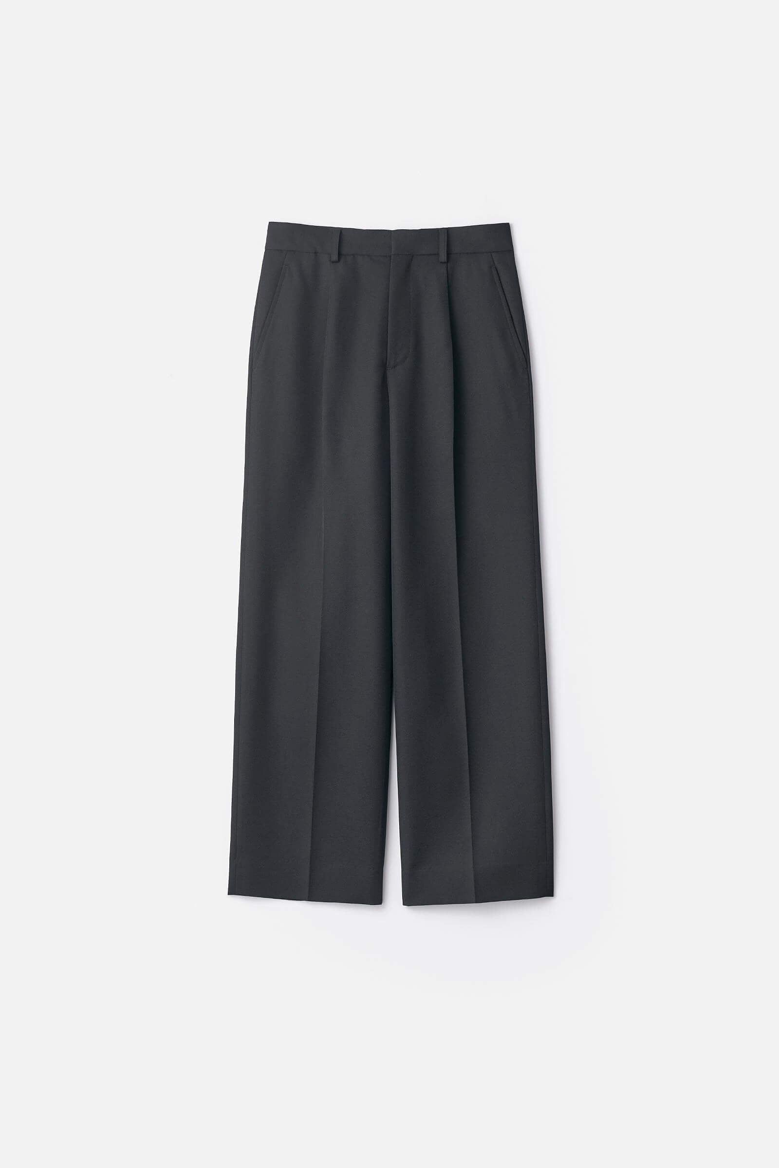 パンツ ssstein Wool Kersey Straight Trousers WOOL KERSEY STRAIGHT TROUSERS – ssstein