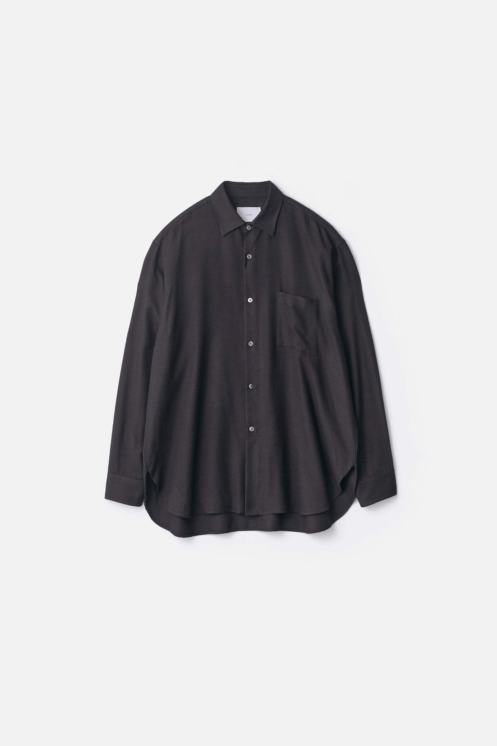 RAYON SILK FLANNEL OVERSIZED DOWN PAT SHIRT – ssstein