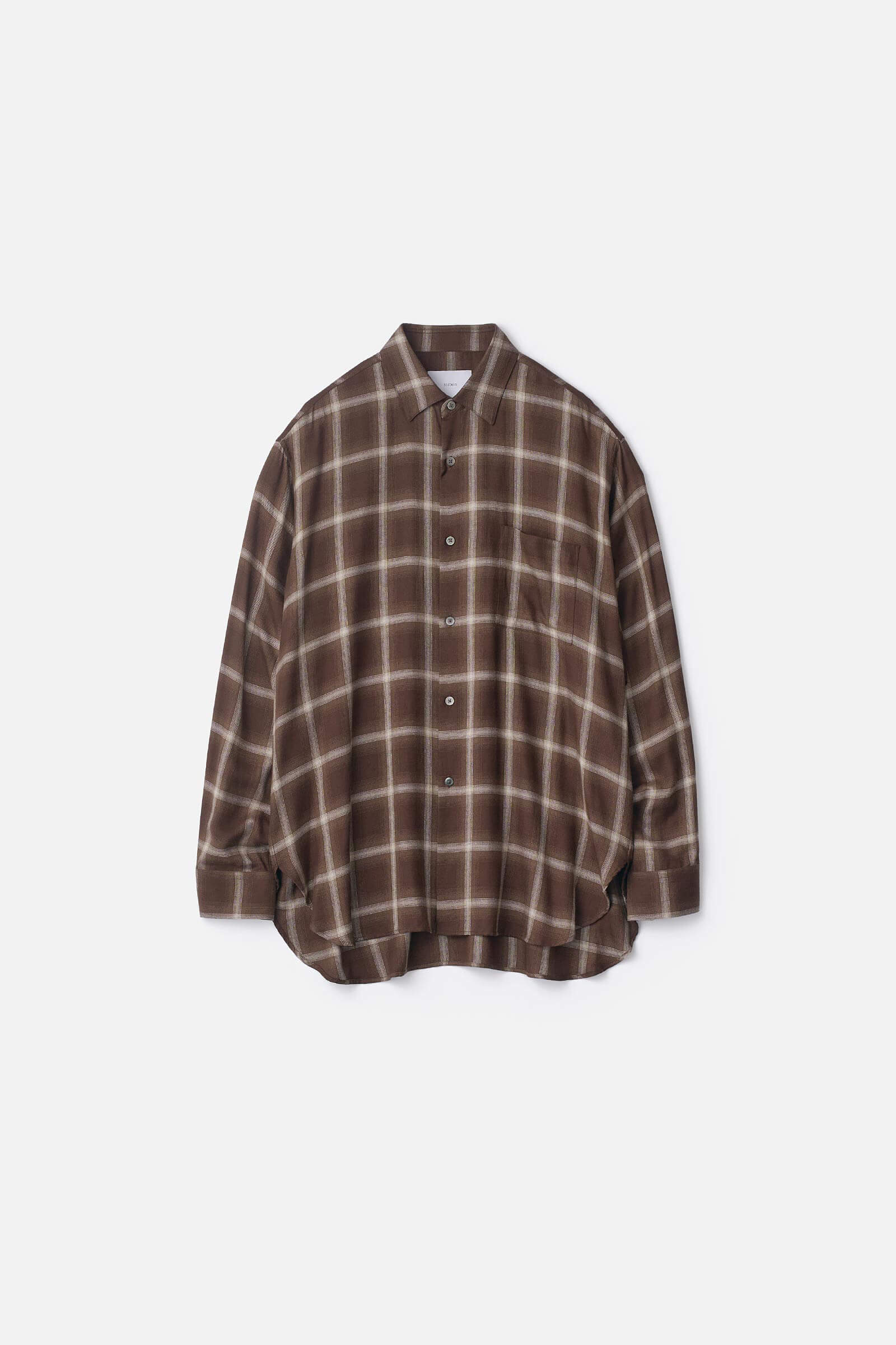 LY/VIS CHECK OVERSIZED LS SHIRT – ssstein