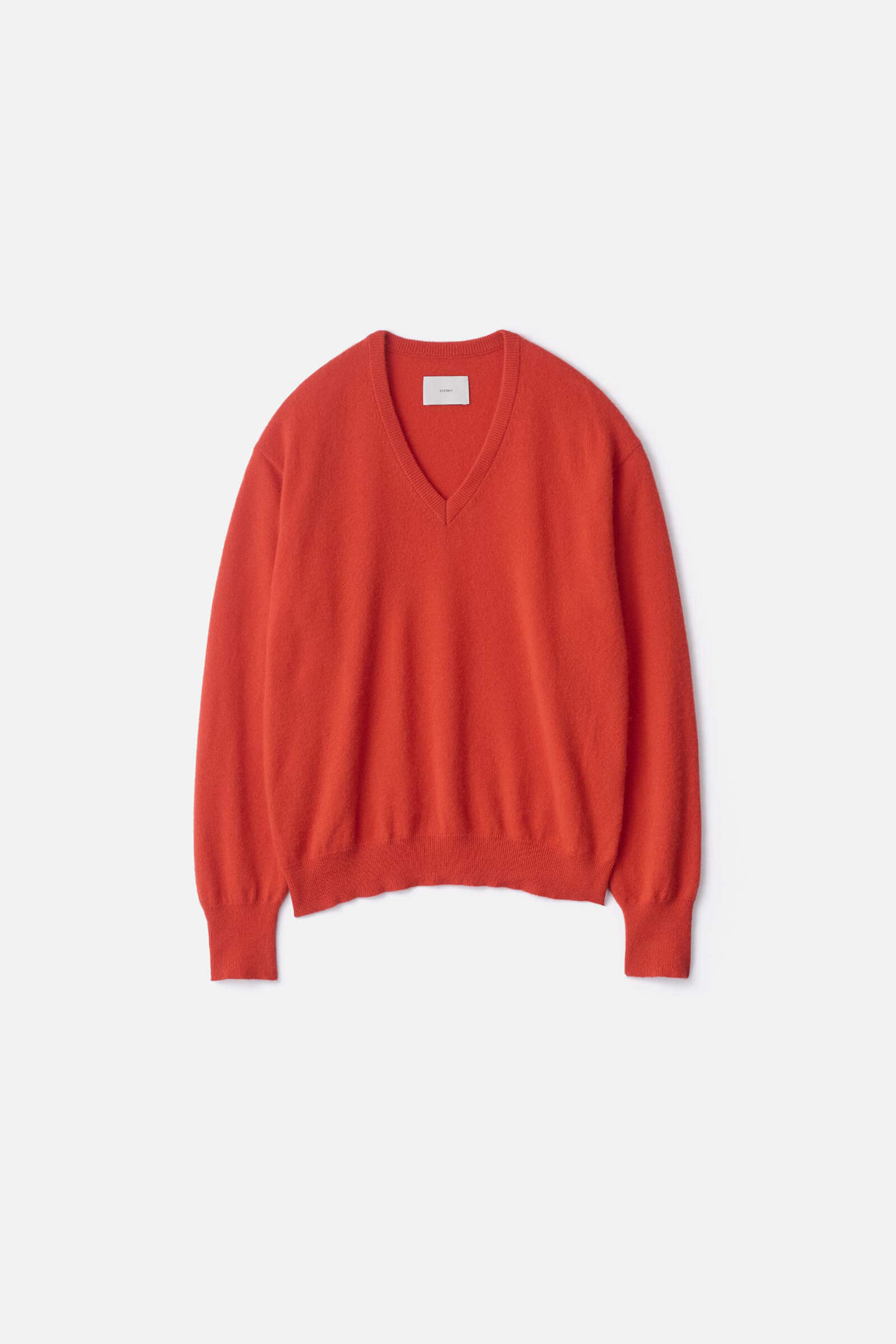 PURE CASHMERE KNIT V NECK LS – ssstein