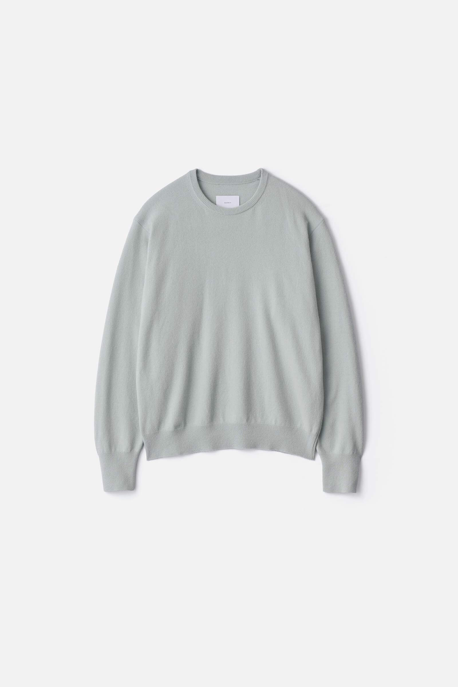 EXTRA FINE WOOL KNIT CREW NECK LS – ssstein