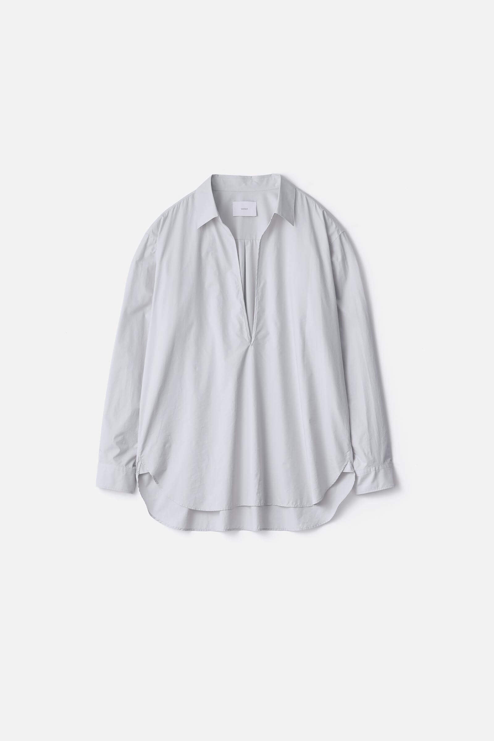 SUVIN COTTON OVERSIZED SKIPPER SHIRT – ssstein