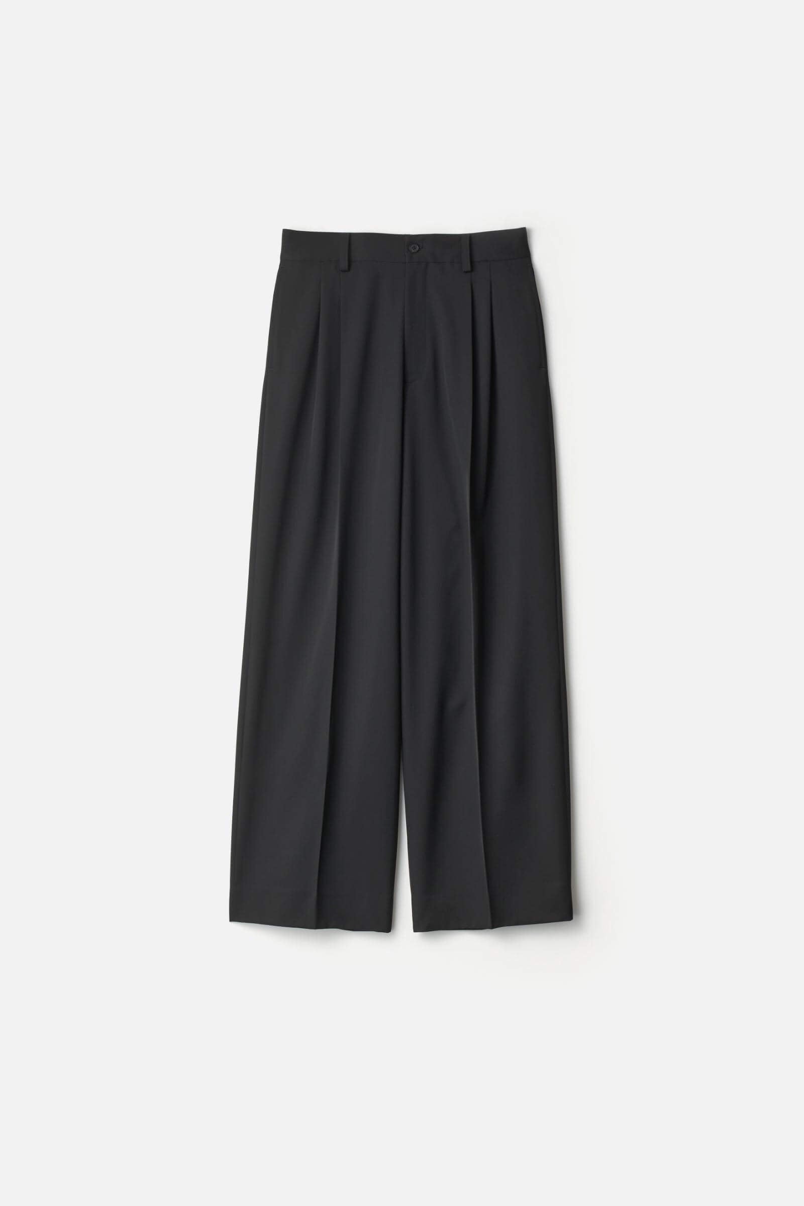 パンツ ssstein LONG WIDE TROUSERS BLACK S LONG WIDE TROUSERS – ssstein