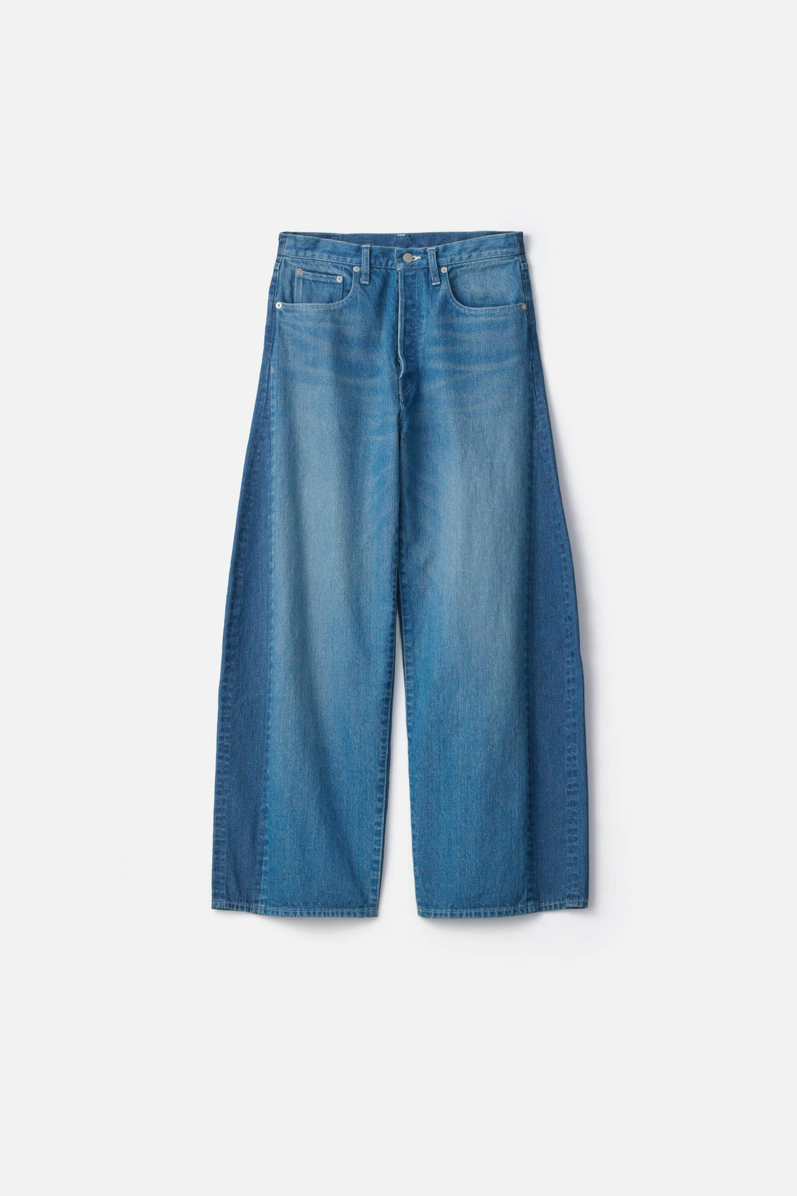 DEFORMATION WIDE DENIM JEANS – ssstein