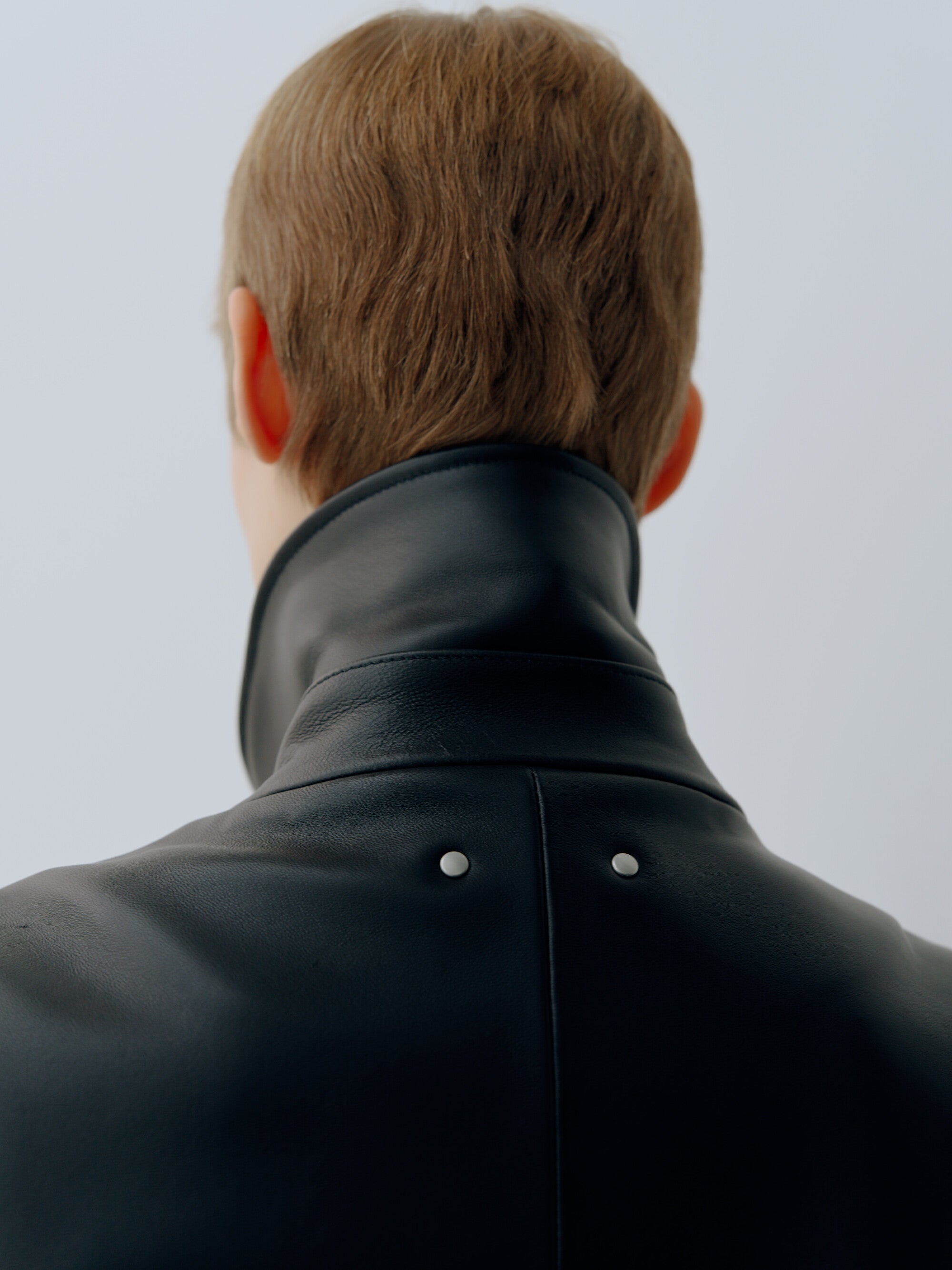 SHEEP LEATHER ZIP SHORT JACKET – ssstein