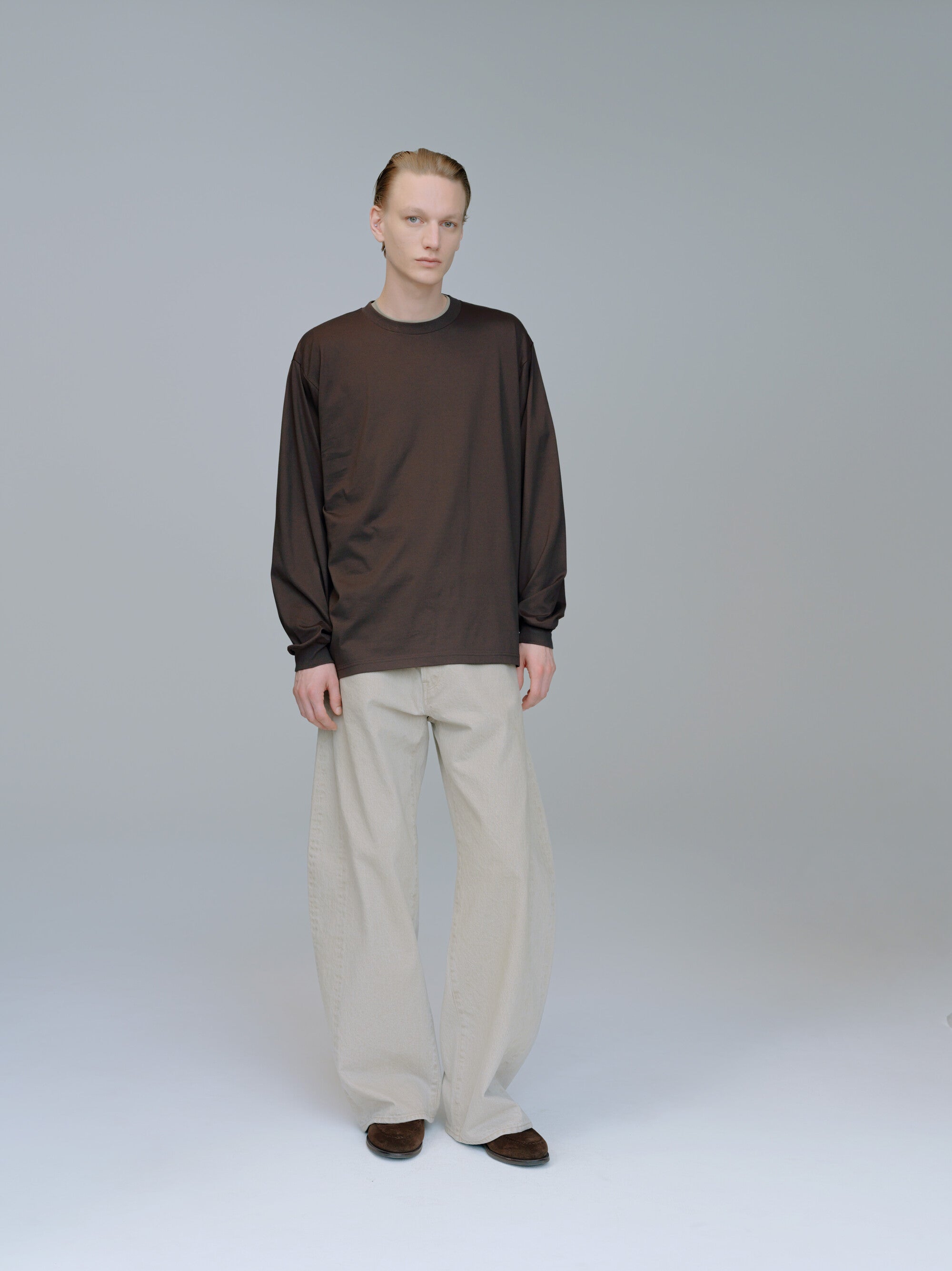 SUVIN COTTON BASIC LS TEE