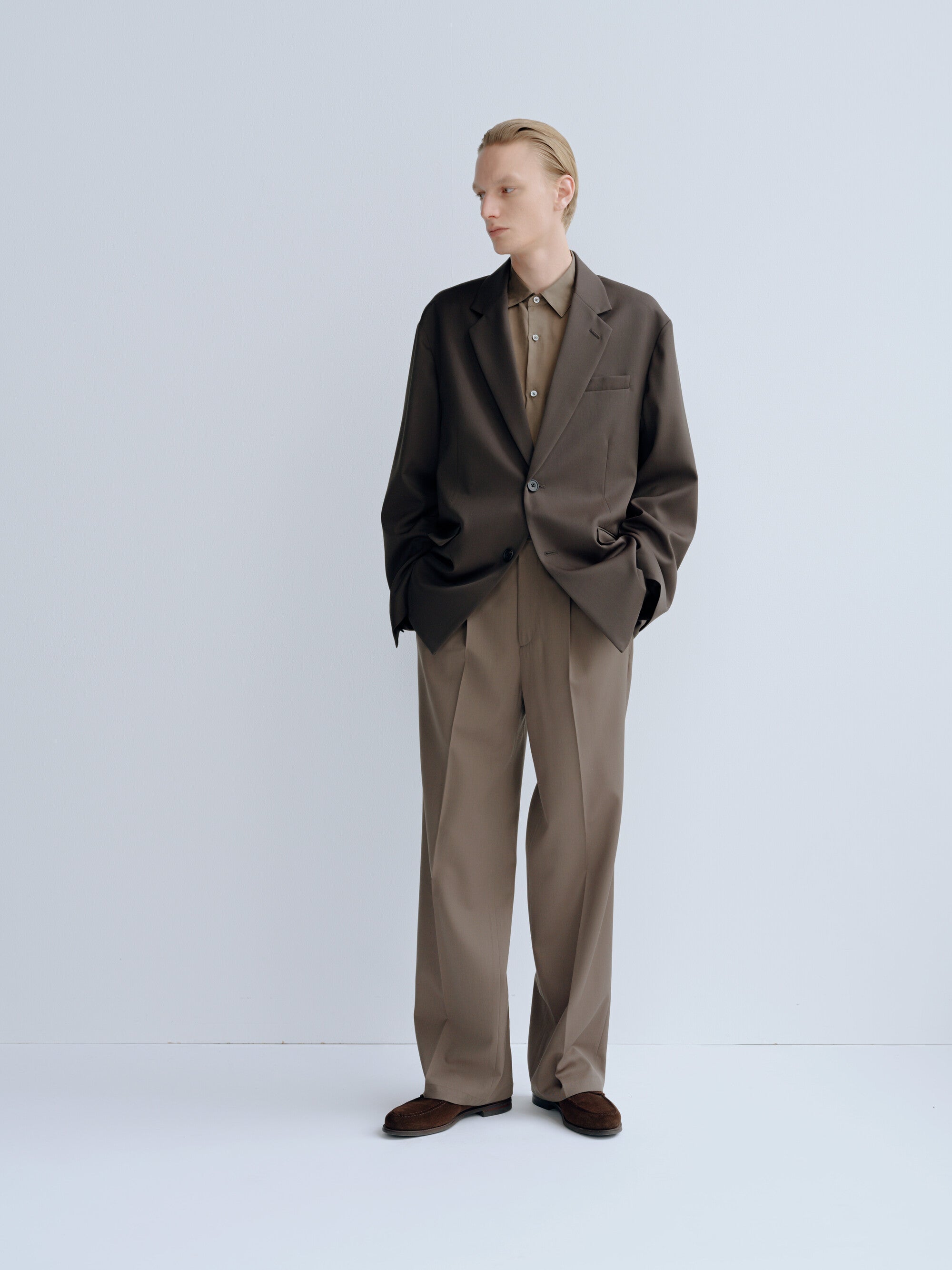 OVERSIZED SINGLE BREASTED JACKET