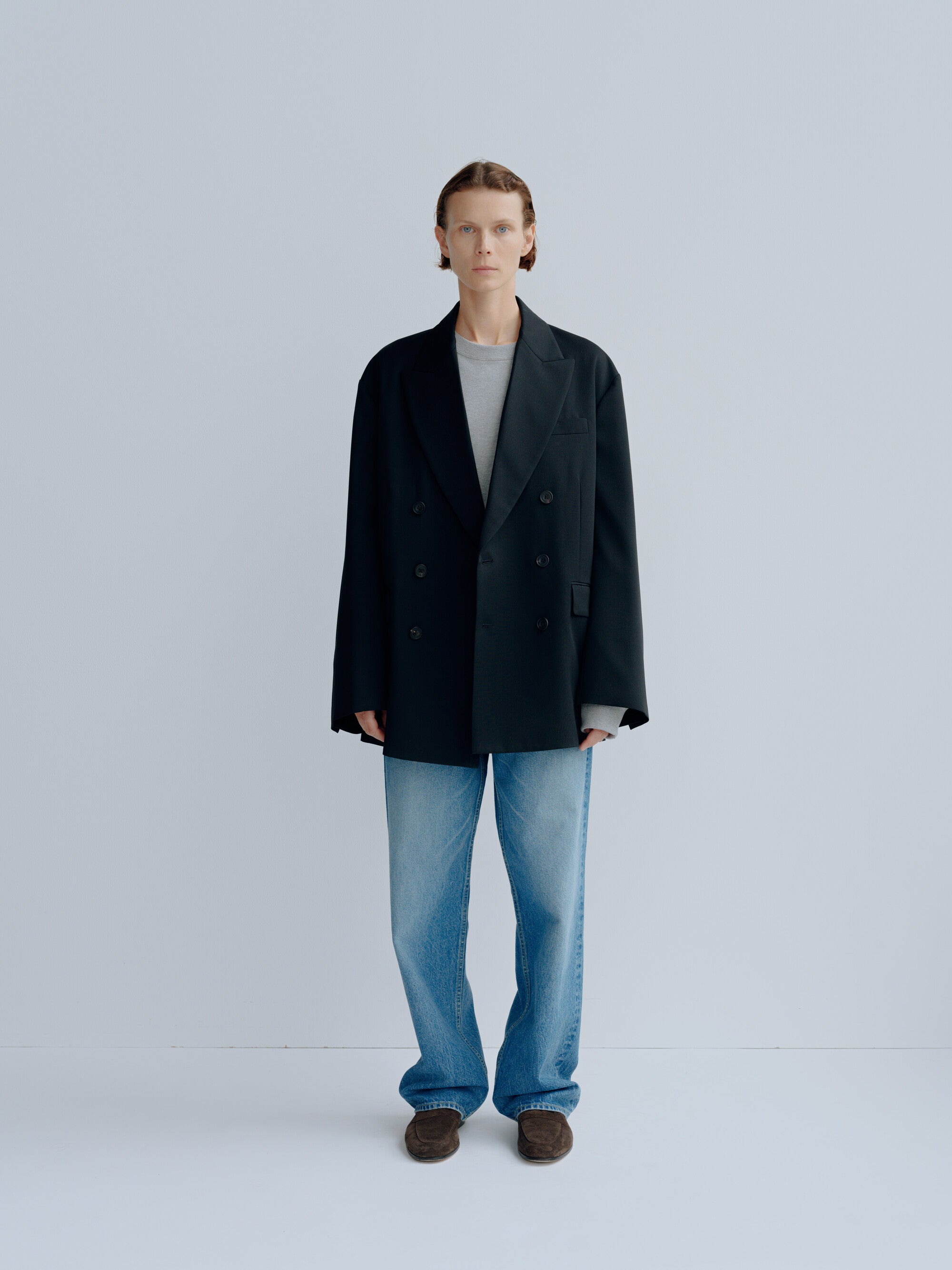 OVERSIZED DOUBLE BREASTED JACKET – ssstein