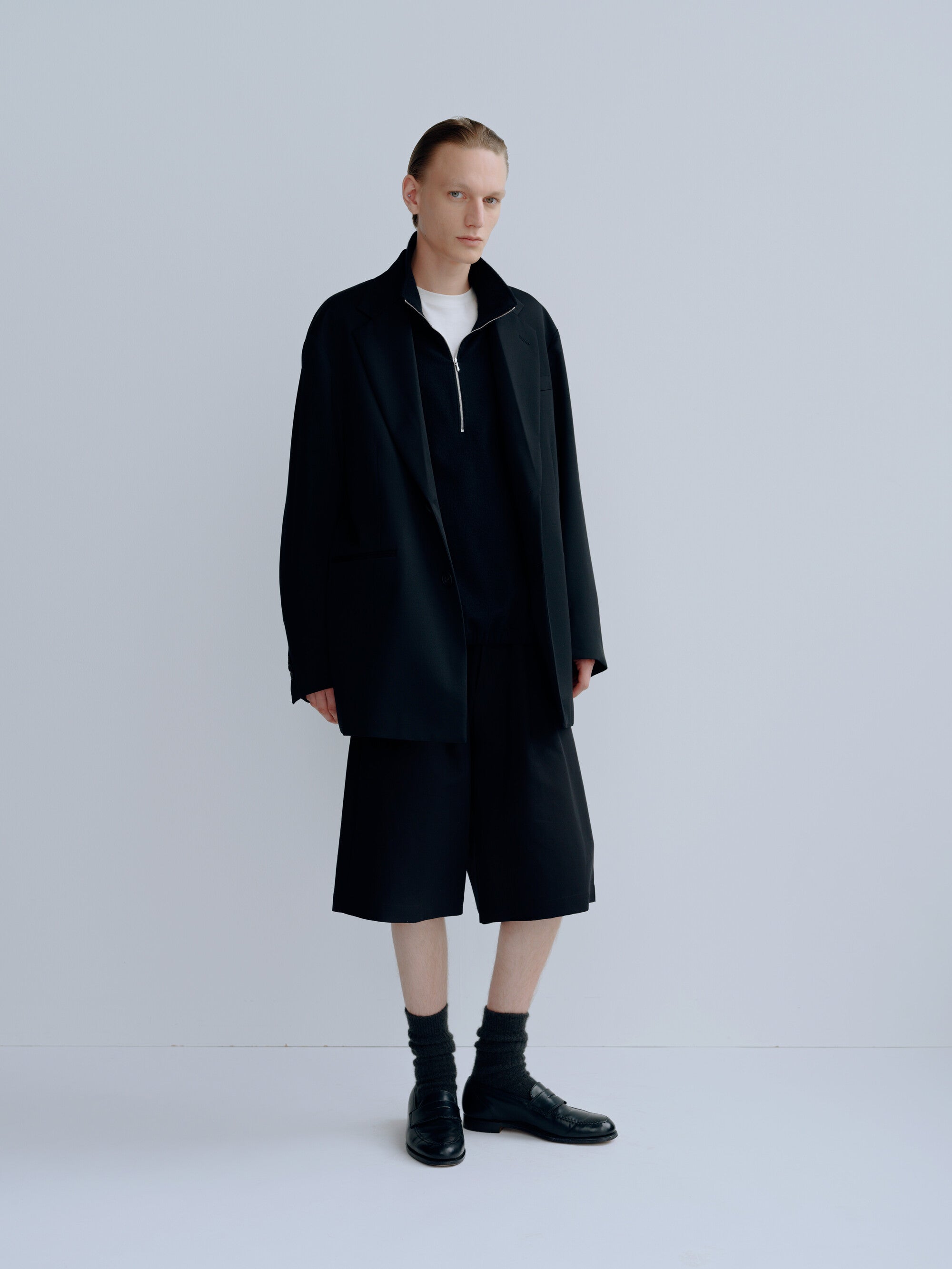 ジャケット・アウター ssstein MAXI-LENGTH COAT M OVERSIZED SINGLE BREASTED LONG JACKET – ssstein