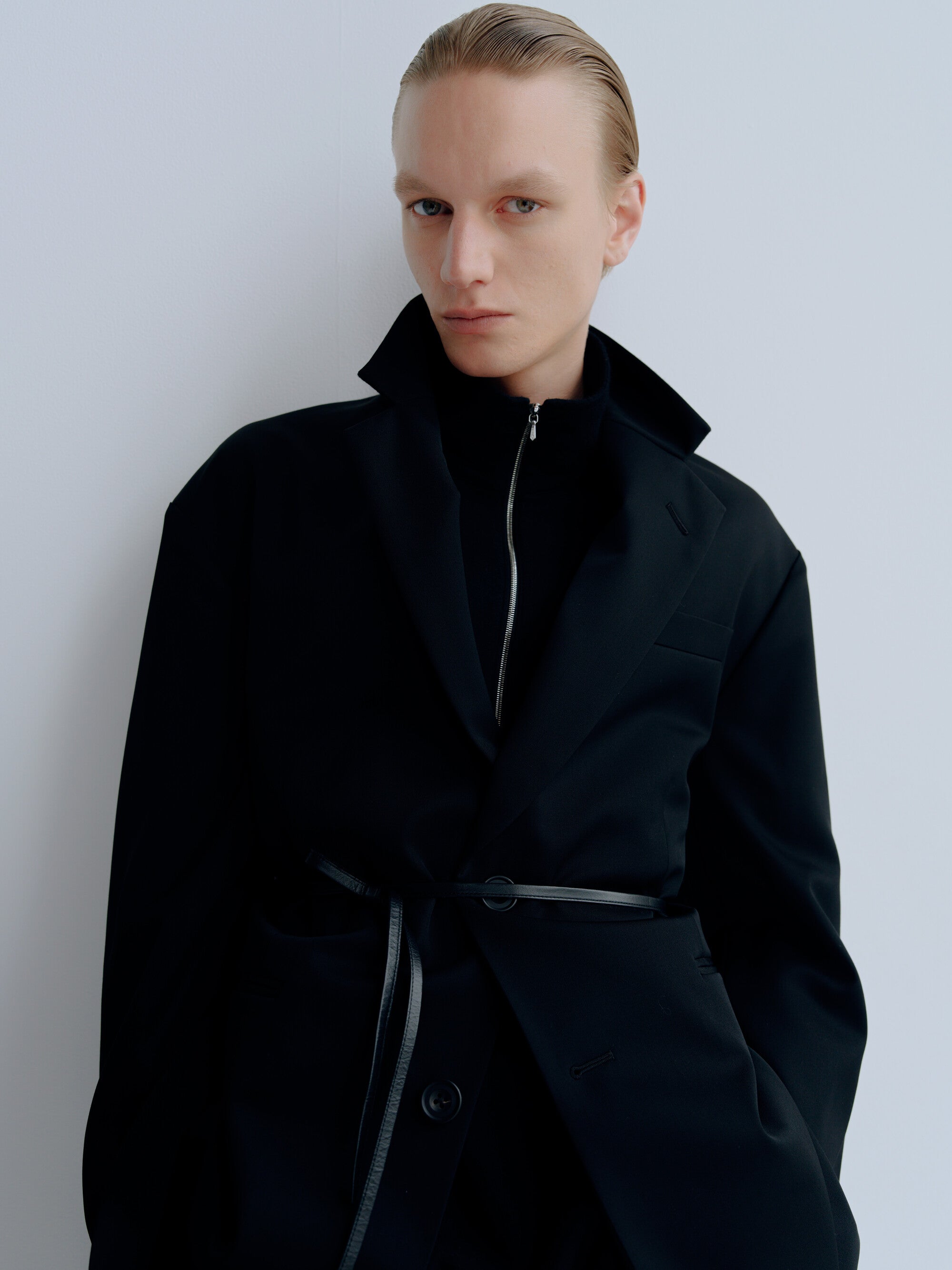 OVERSIZED SINGLE BREASTED LONG JACKET – ssstein