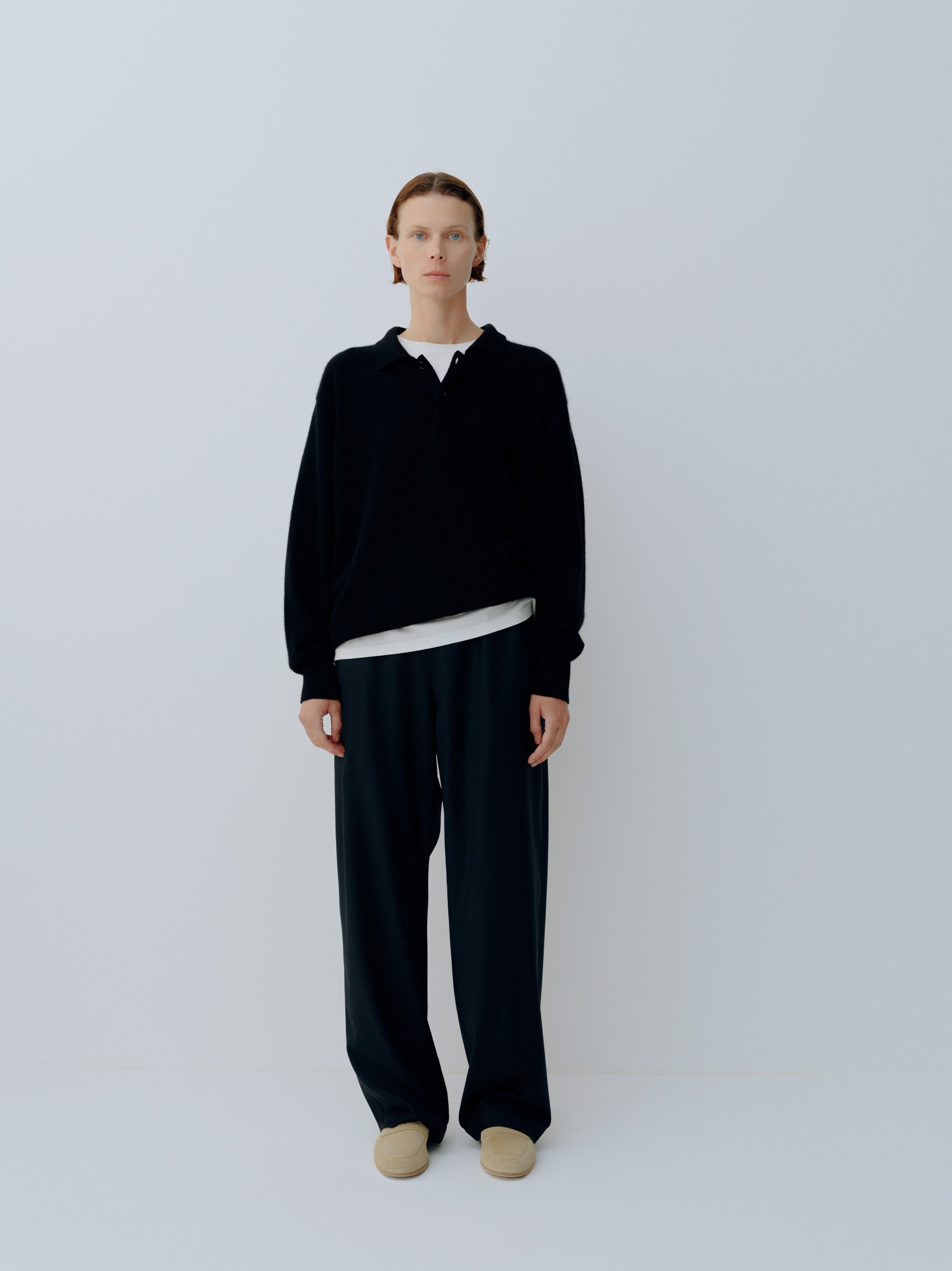 パンツ ssstein Wool Silk Drawstring Easy Pants WOOL SILK DRAWSTRING EASY PANTS – ssstein