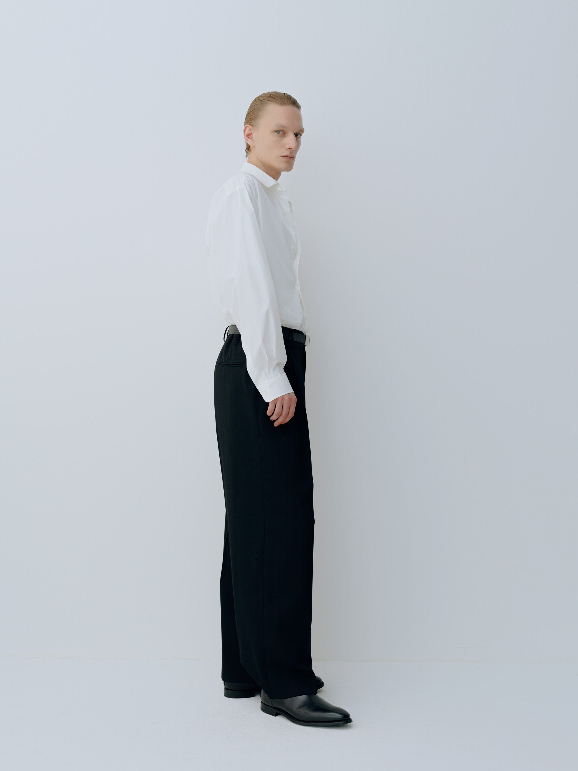 EASY LONG WIDE TROUSERS