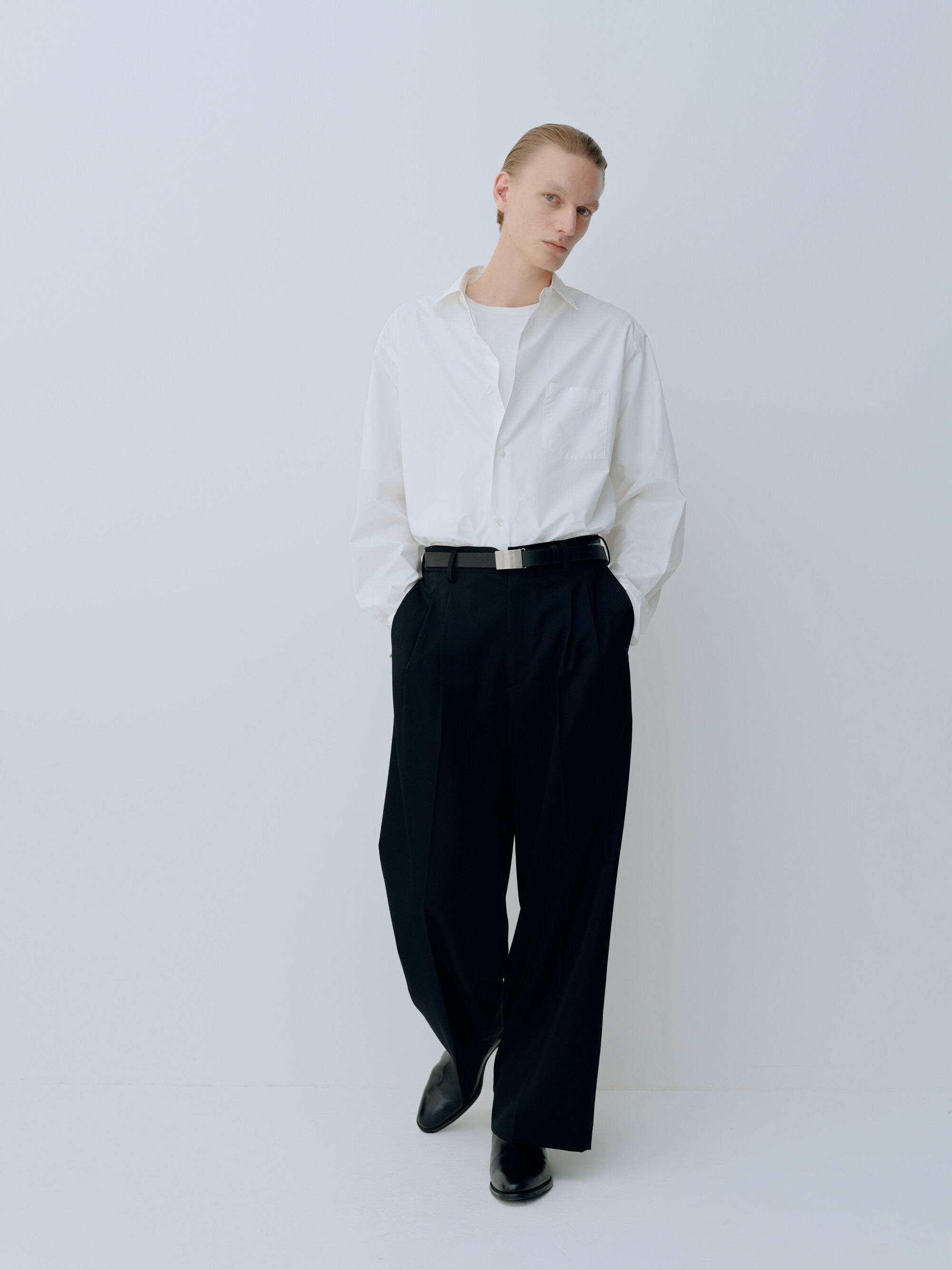 EASY LONG WIDE TROUSERS – ssstein