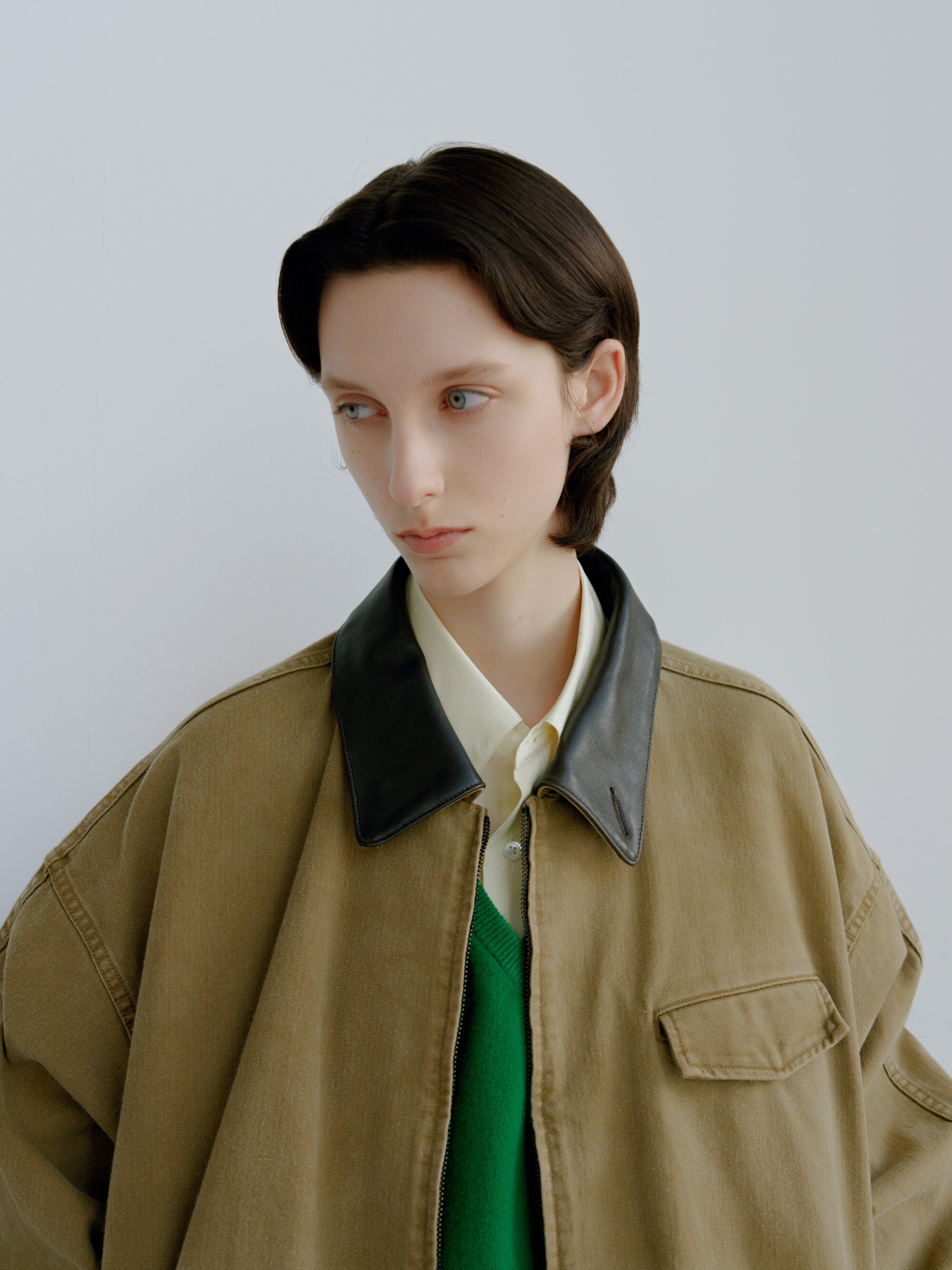 SULFUR DYED WHIPCORD VINTAGE JACKET