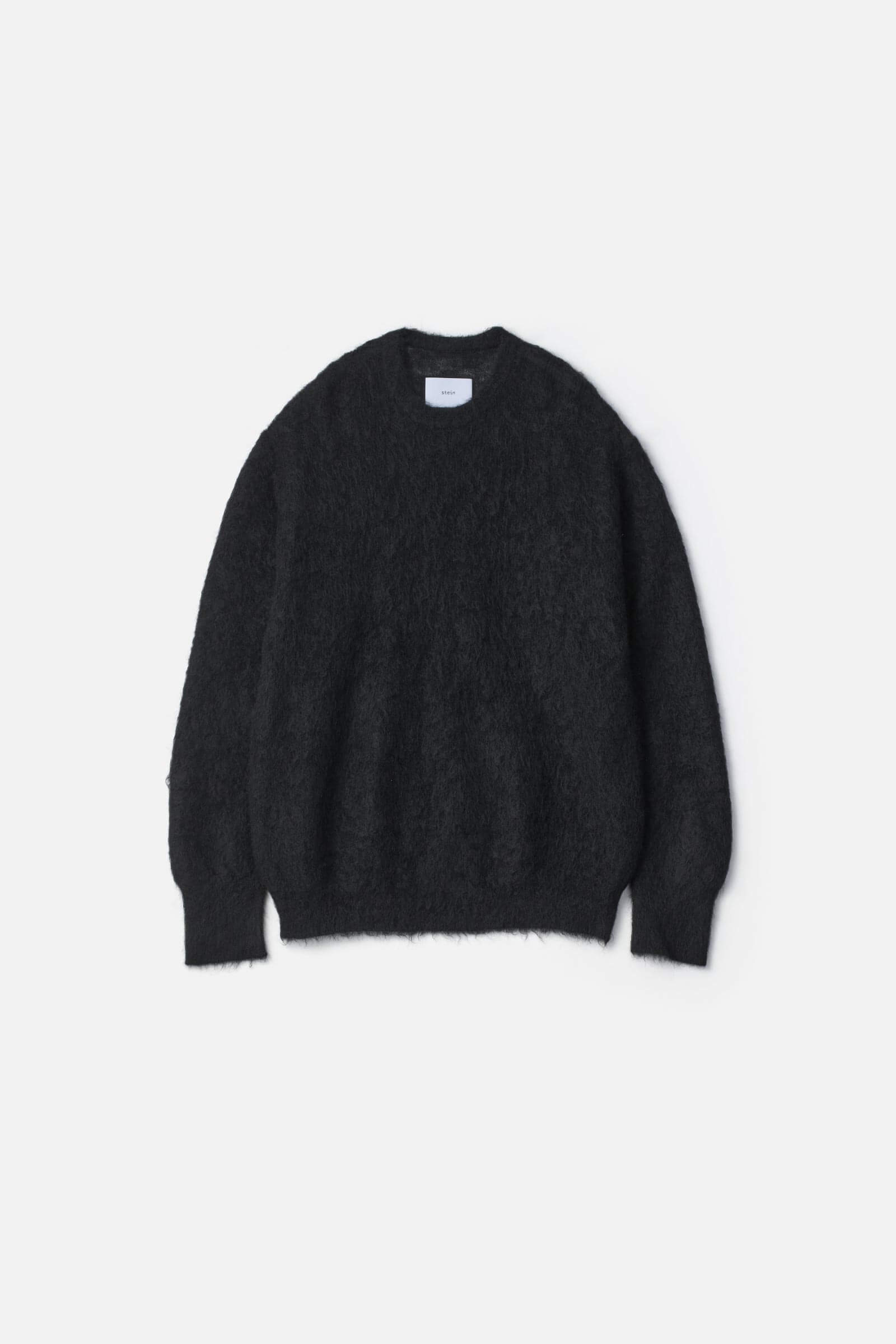 SUPER KID MOHAIR KNIT CREW NECK LS