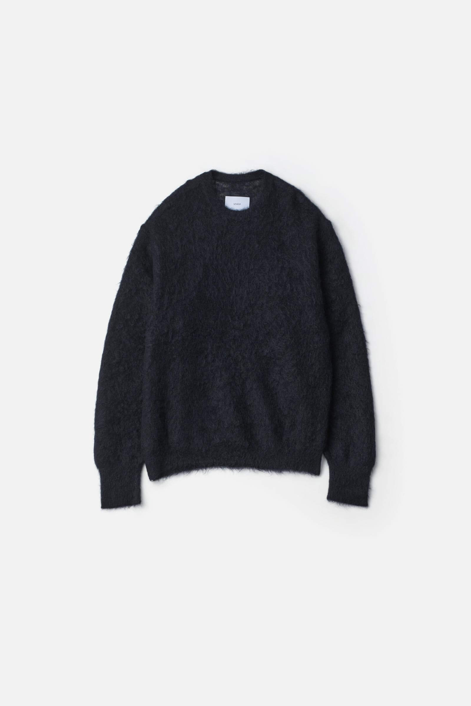 SUPER KID MOHAIR KNIT CREW NECK LS