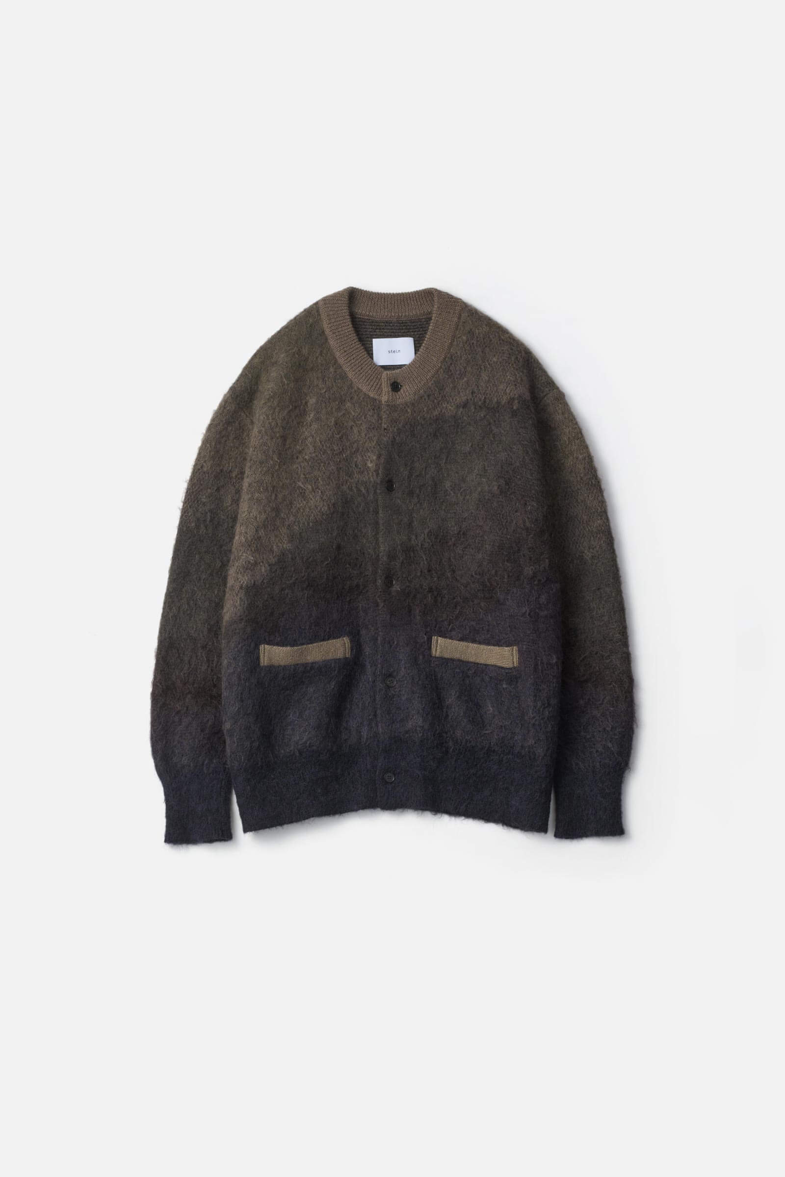 GRADATION MOHAIR KNIT CARDIGAN – ssstein 