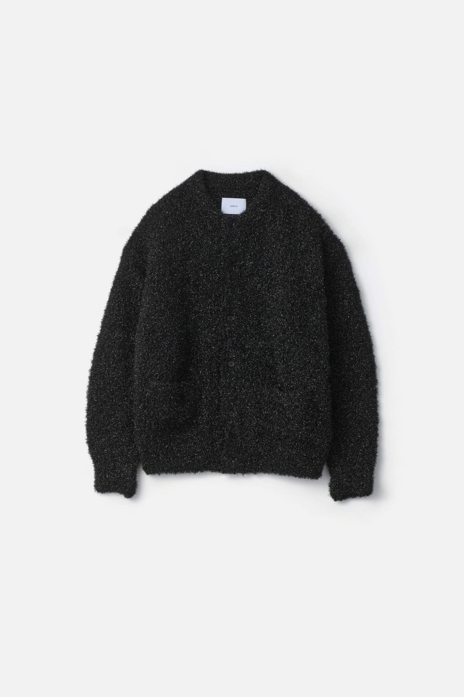 GLITTER FUR KNIT CARDIGAN