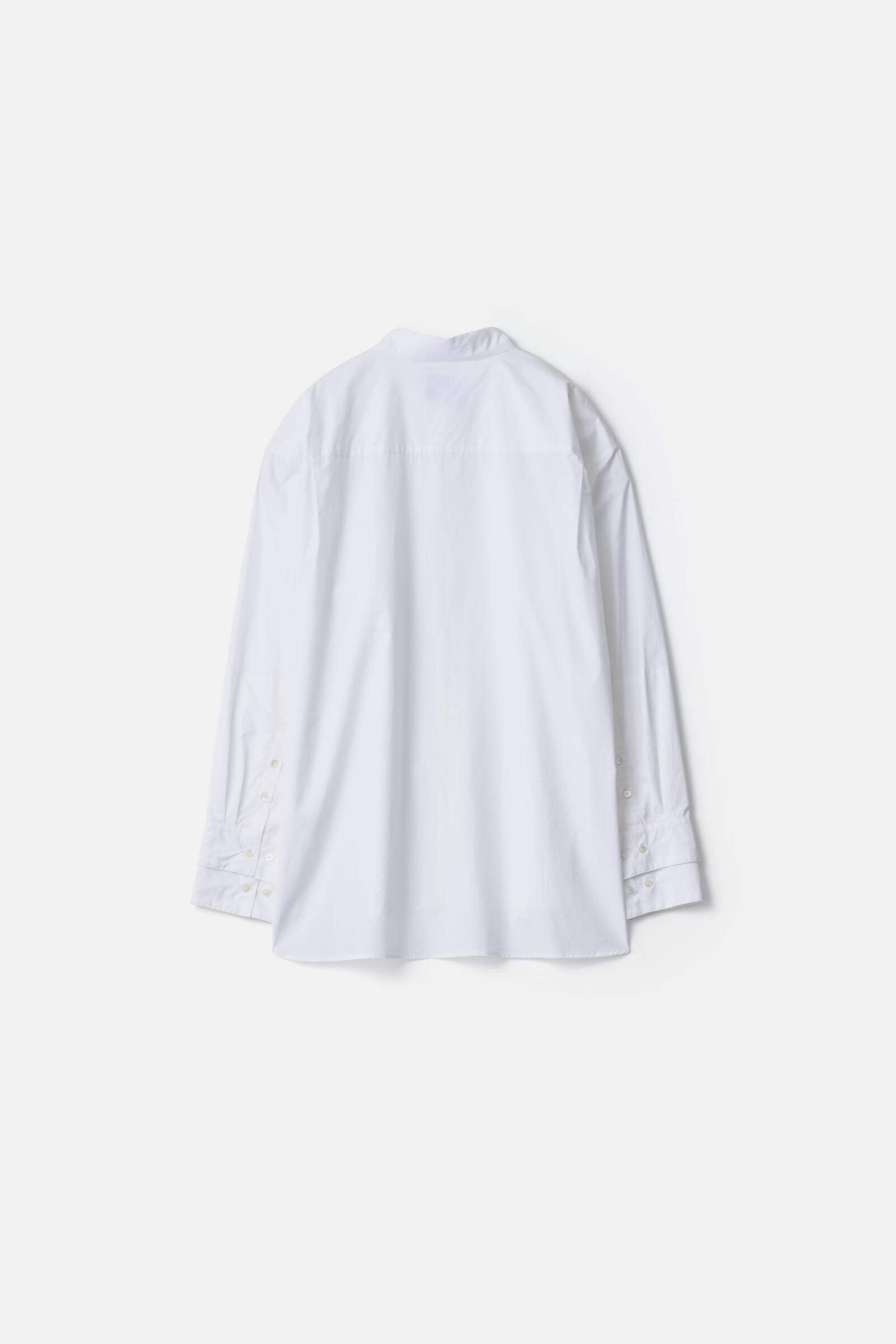 OVERSIZED DOWN PAT SHIRT (DOUBLE CUFFS)