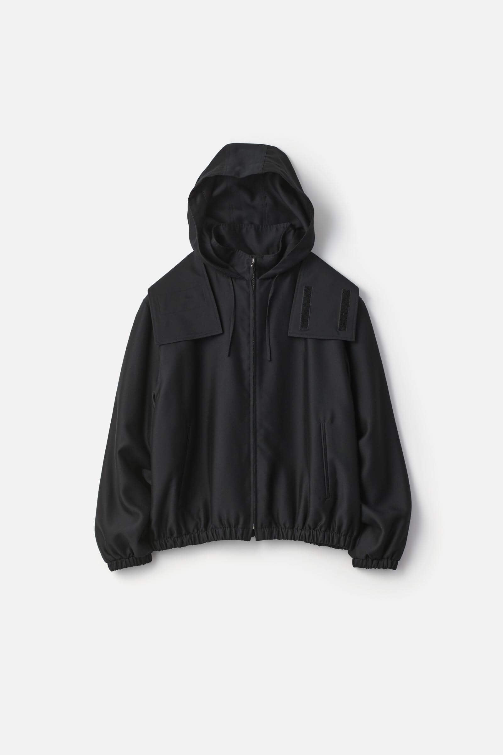 W/R/SI DOUBLE WEAVE HOODED JACKET