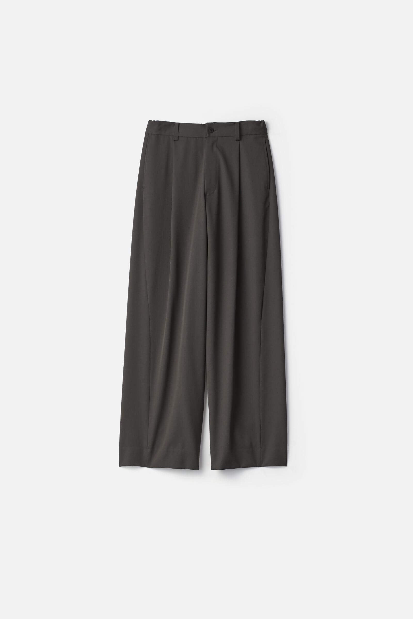 TWIST SEAM WIDE EASY TROUSERS – ssstein