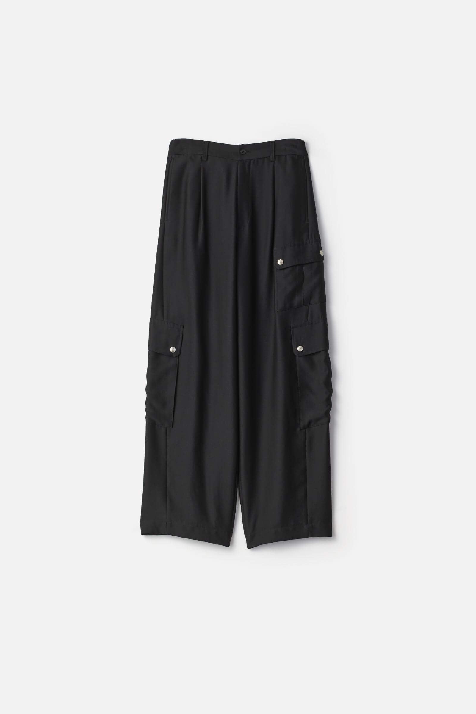 W/R/SI DOUBLE WEAVE CARGO POCKET TROUSERS