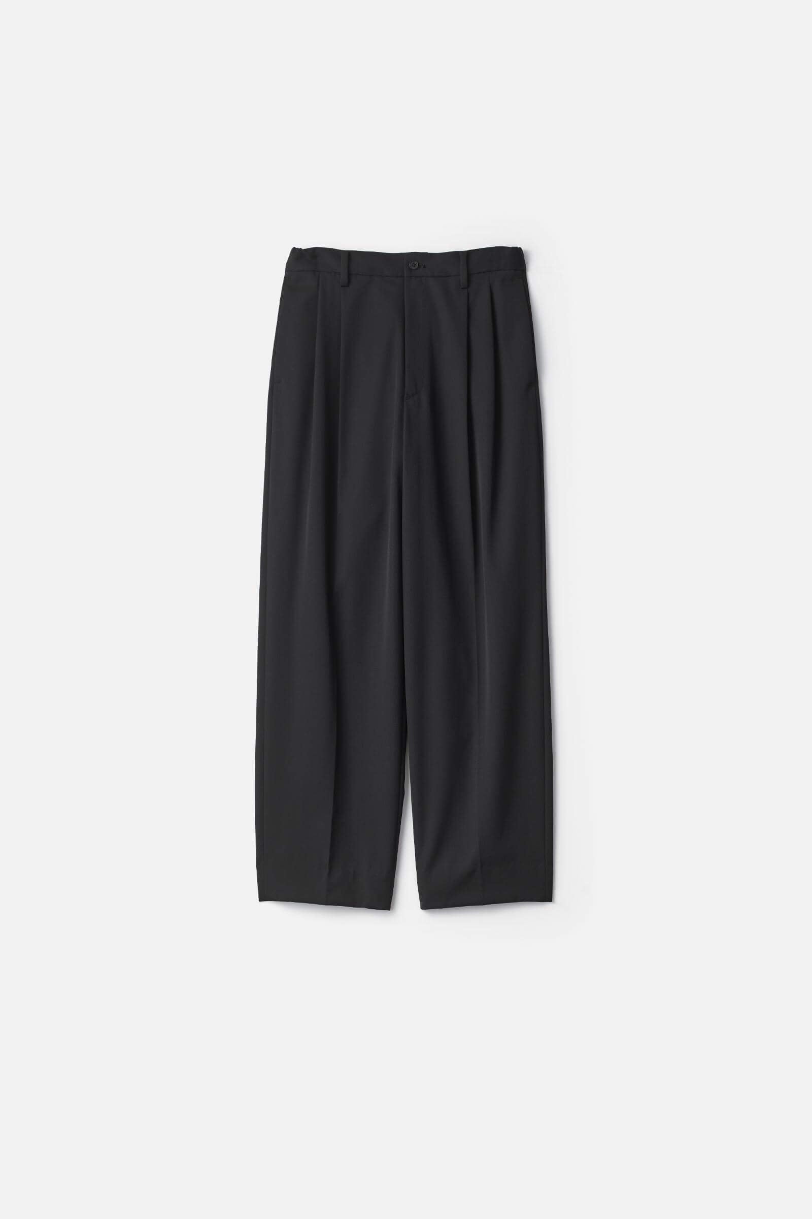 TWO TUCK EASY TROUSERS