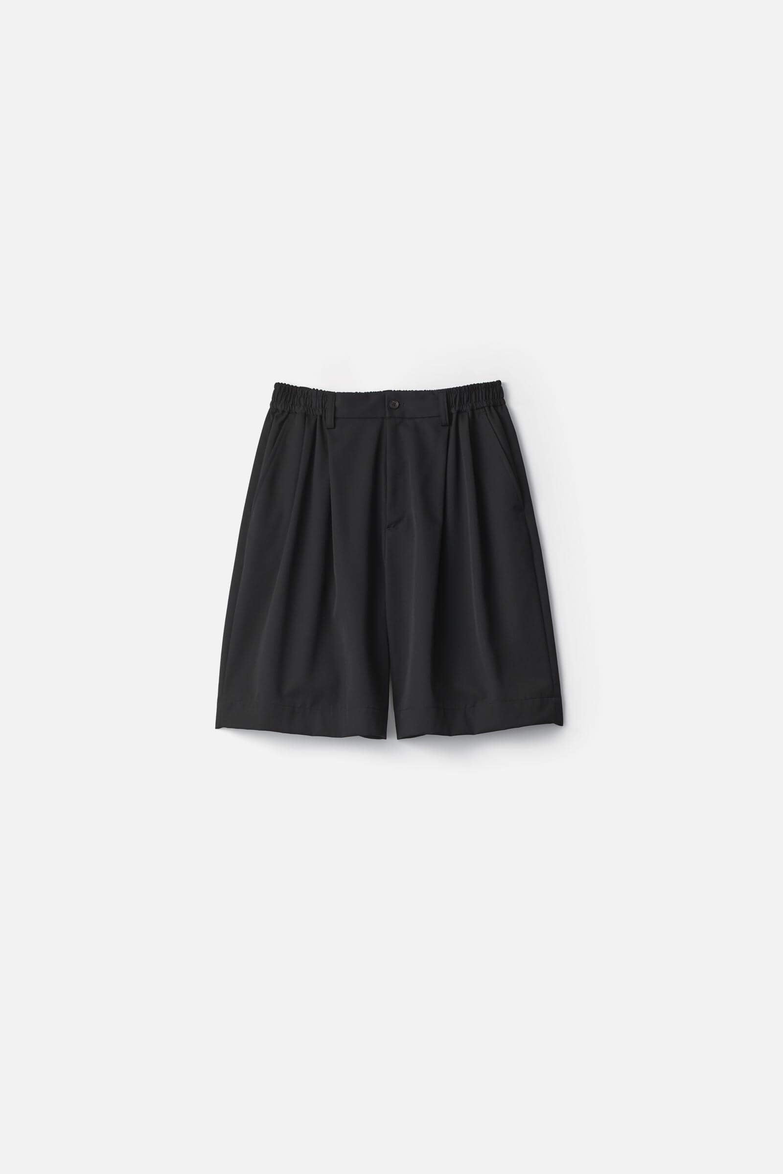 WIDE EASY SHORT TROUSERS