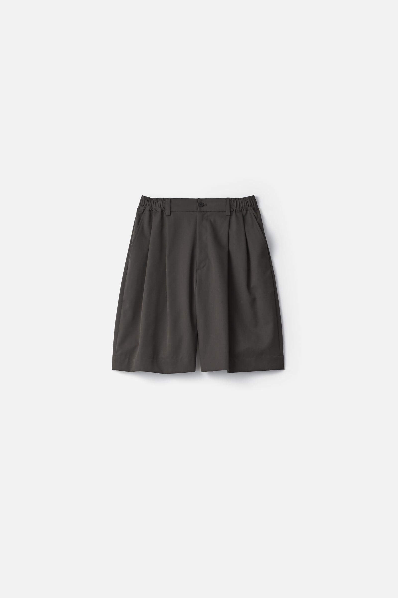 WIDE EASY SHORT TROUSERS