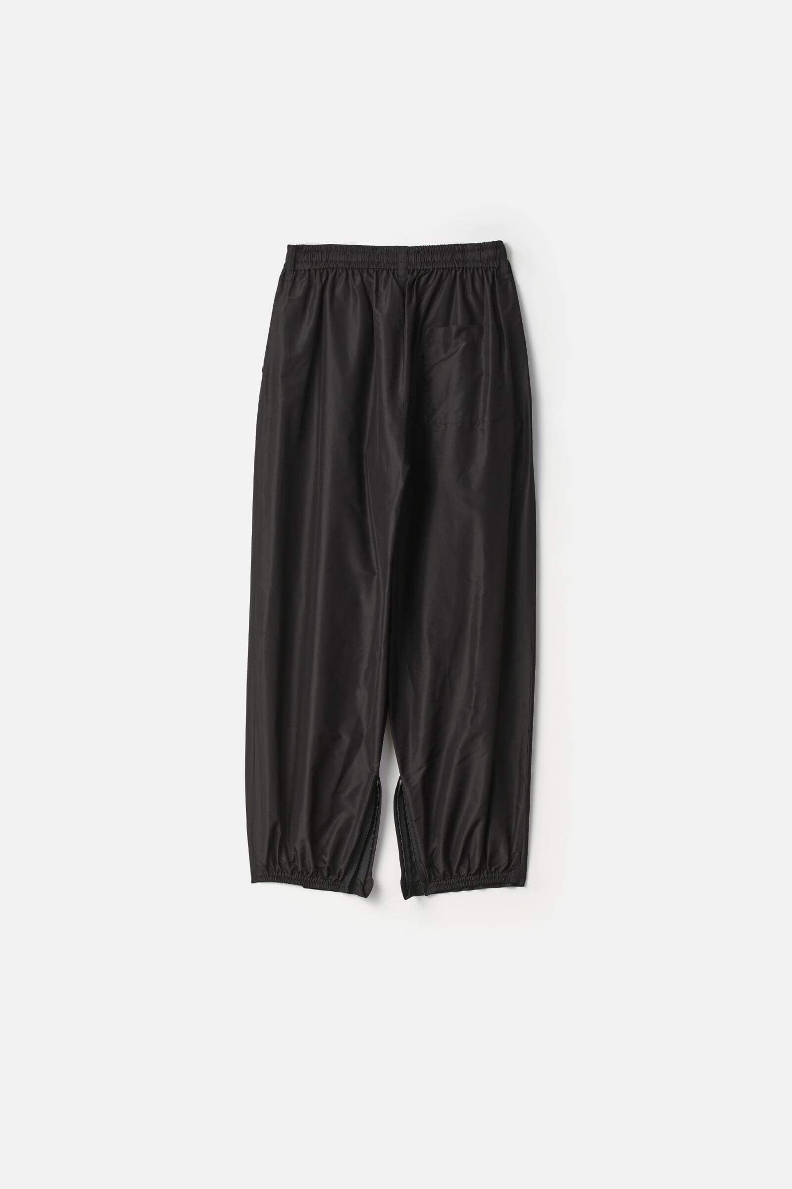 PURE SILK TAFTA TRACK TROUSERS