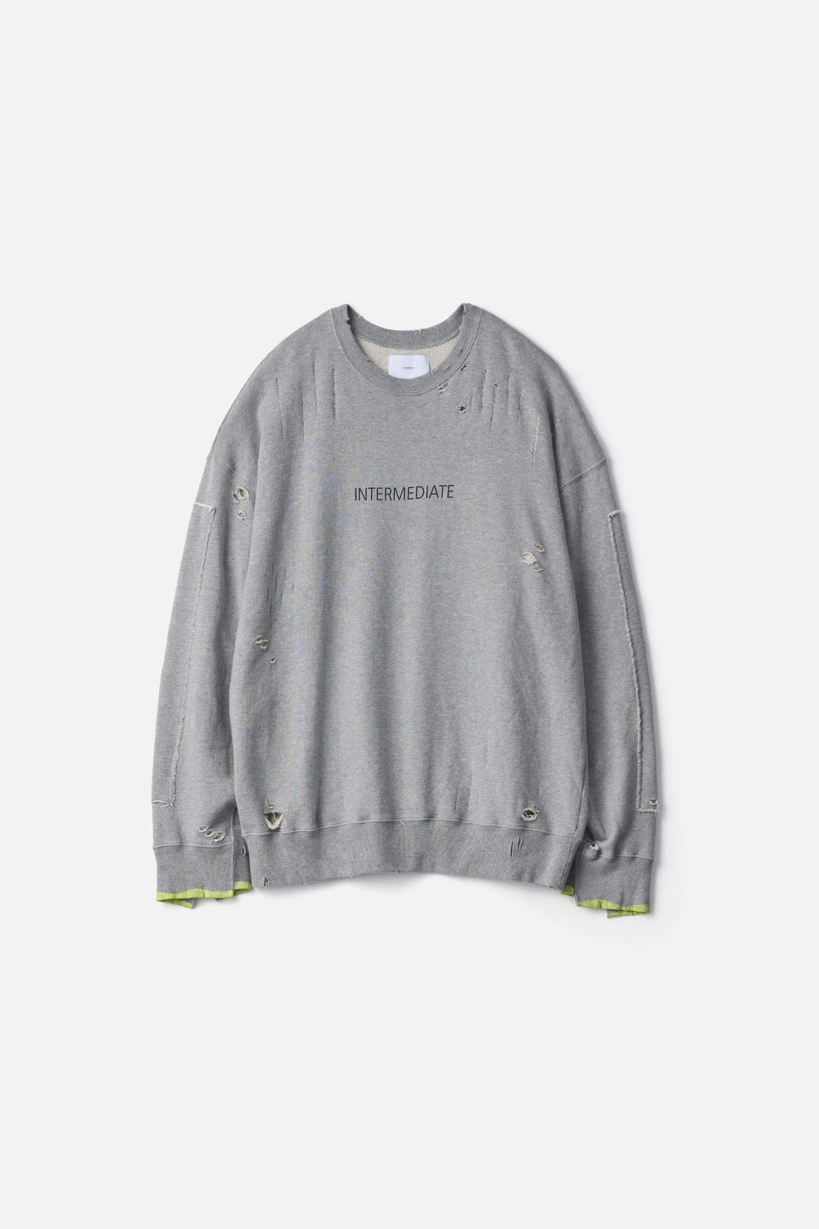 OVERSIZED REBUILD SWEAT LS