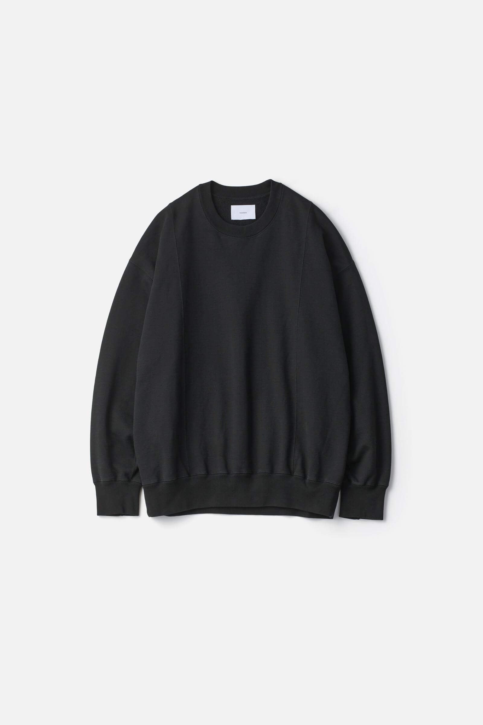 UNTWISTED YARN FADE SWEAT LS