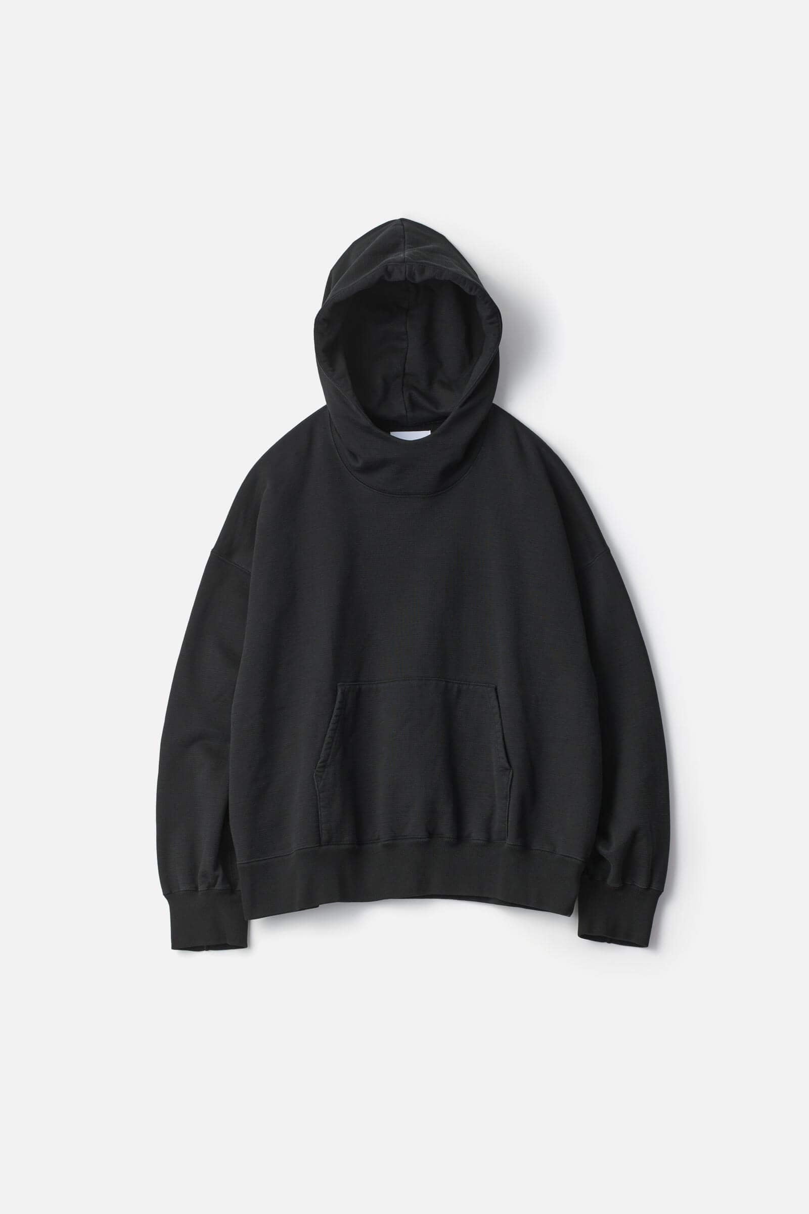 UNTWISTED YARN FADE SWEAT HOOD LS