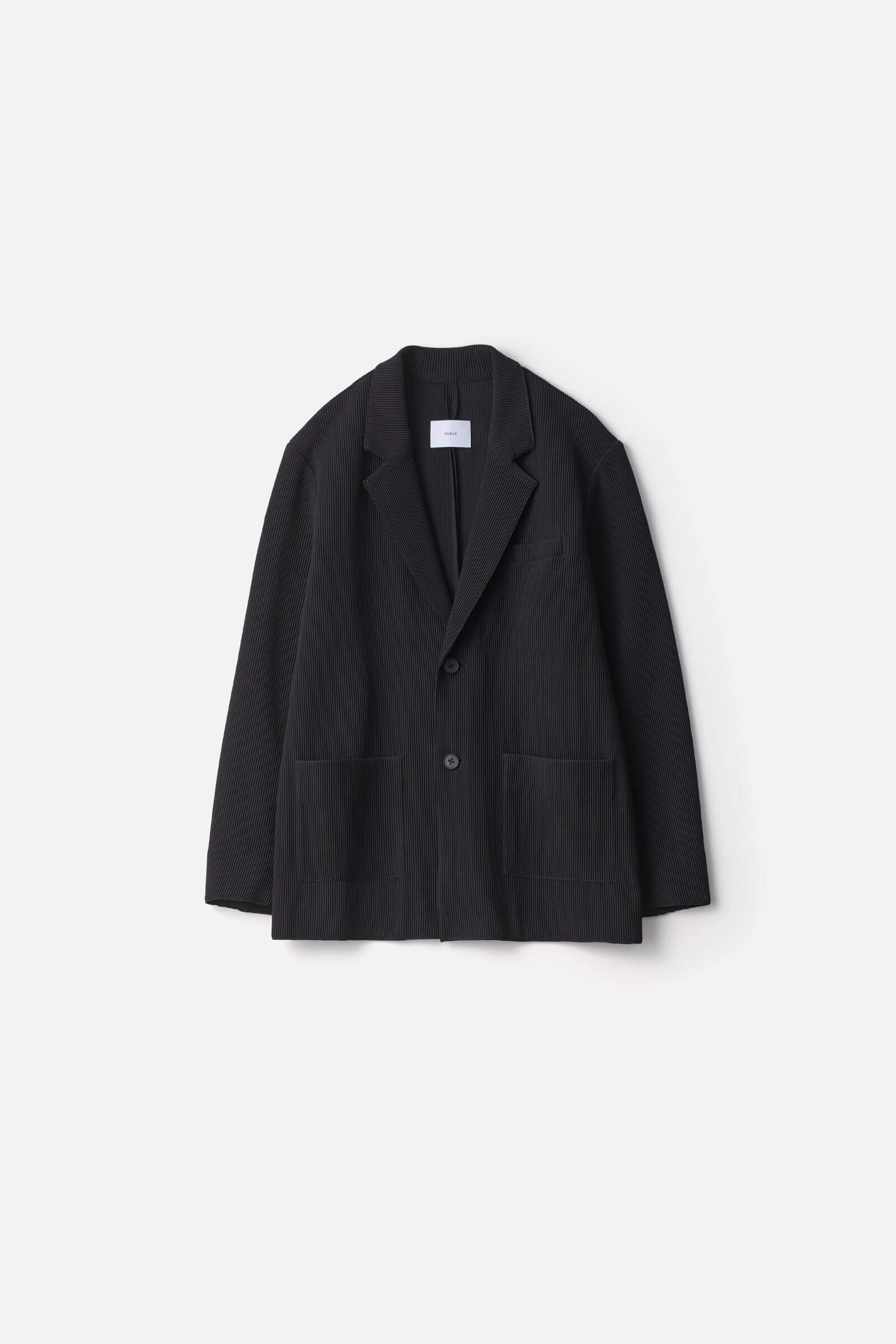 GRADATION PLEATS SINGLE BREASTED JACKET