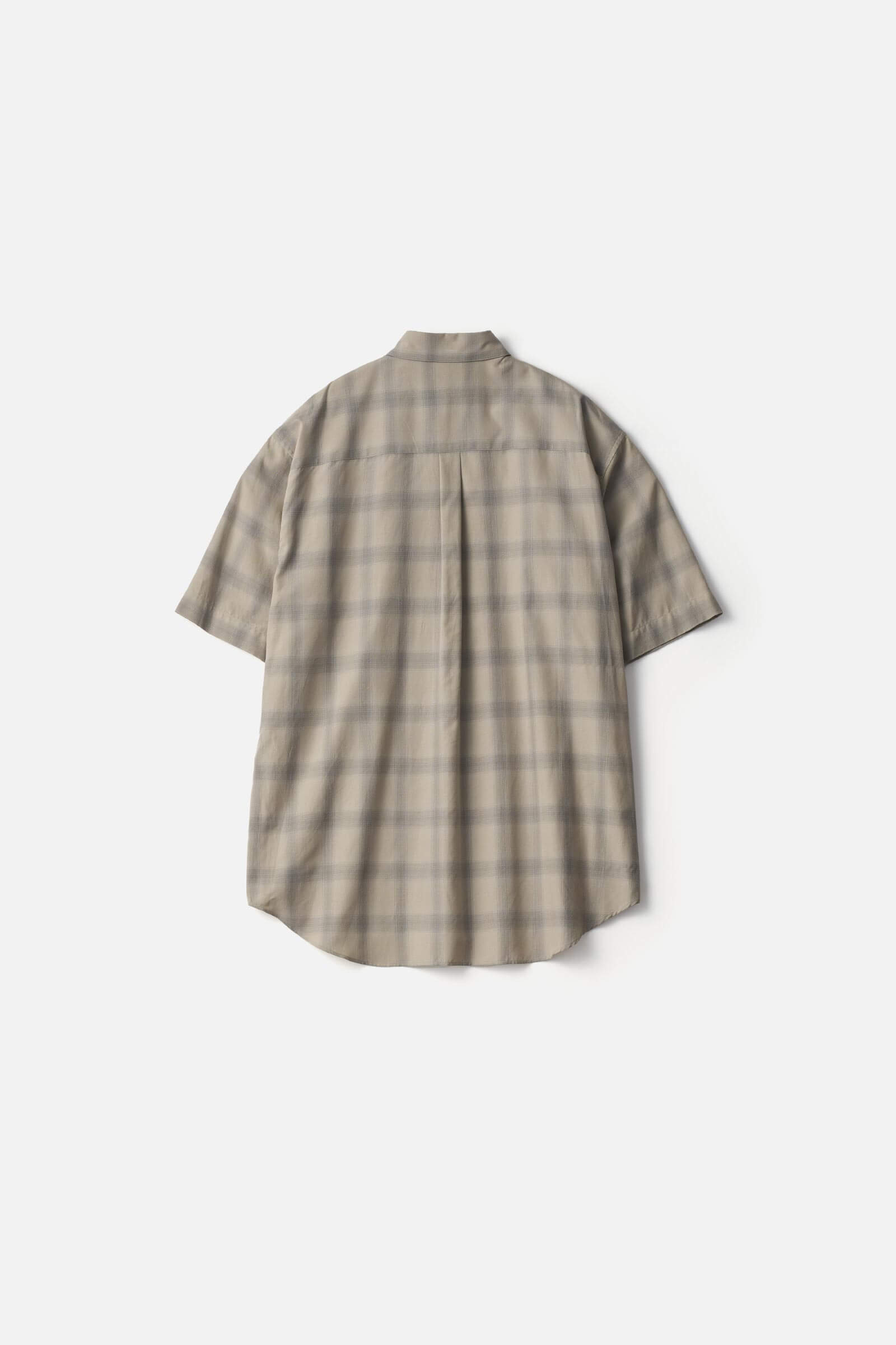 C/R CHECK OVERSIZED SS SHIRT