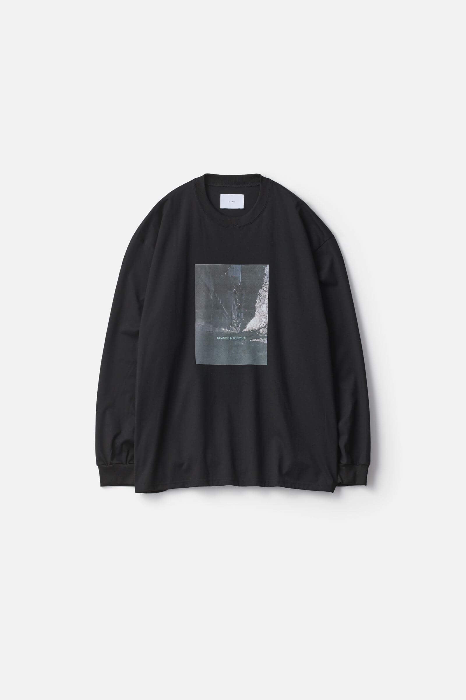 OVERSIZED LONG SLEEVE TEE  -NUANCE-