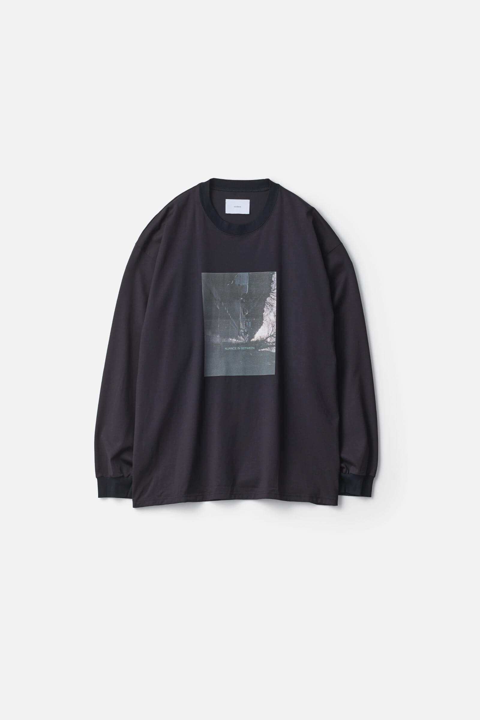 OVERSIZED LONG SLEEVE TEE  -NUANCE-