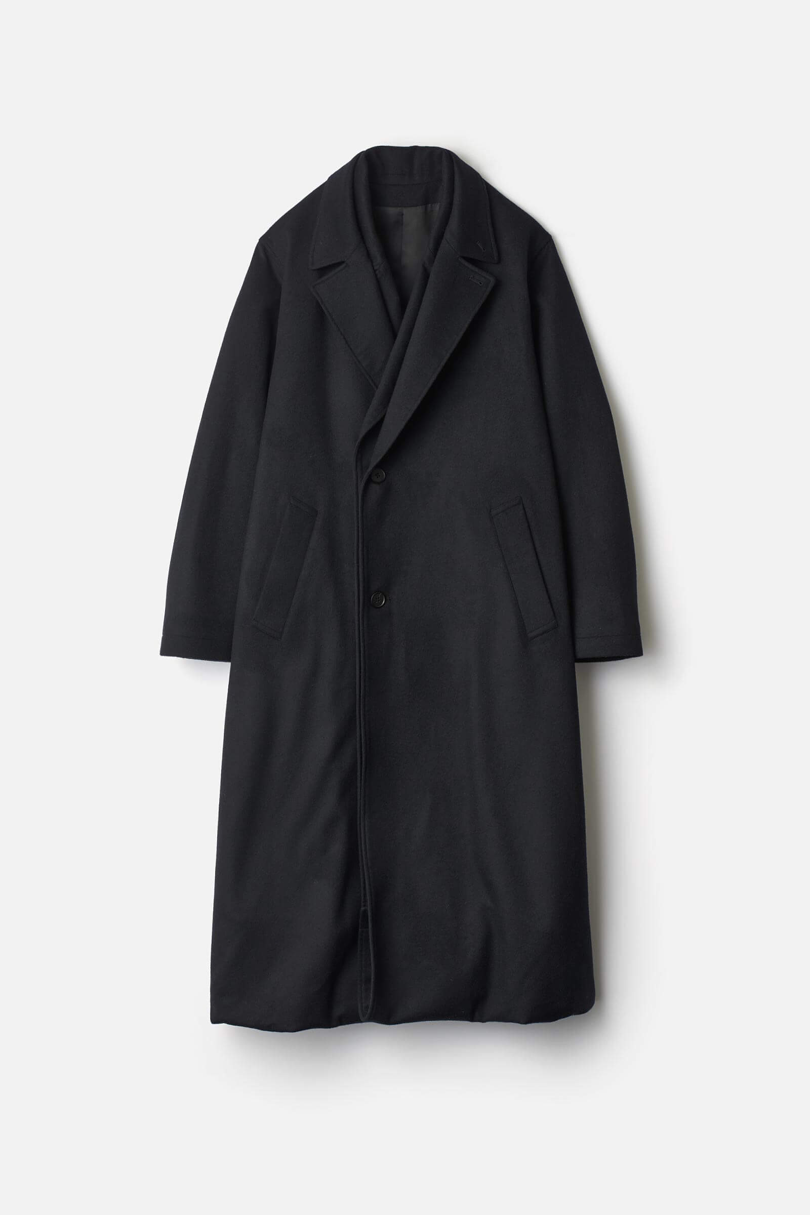 OVERSIZED LAYERED COMBINATION COAT