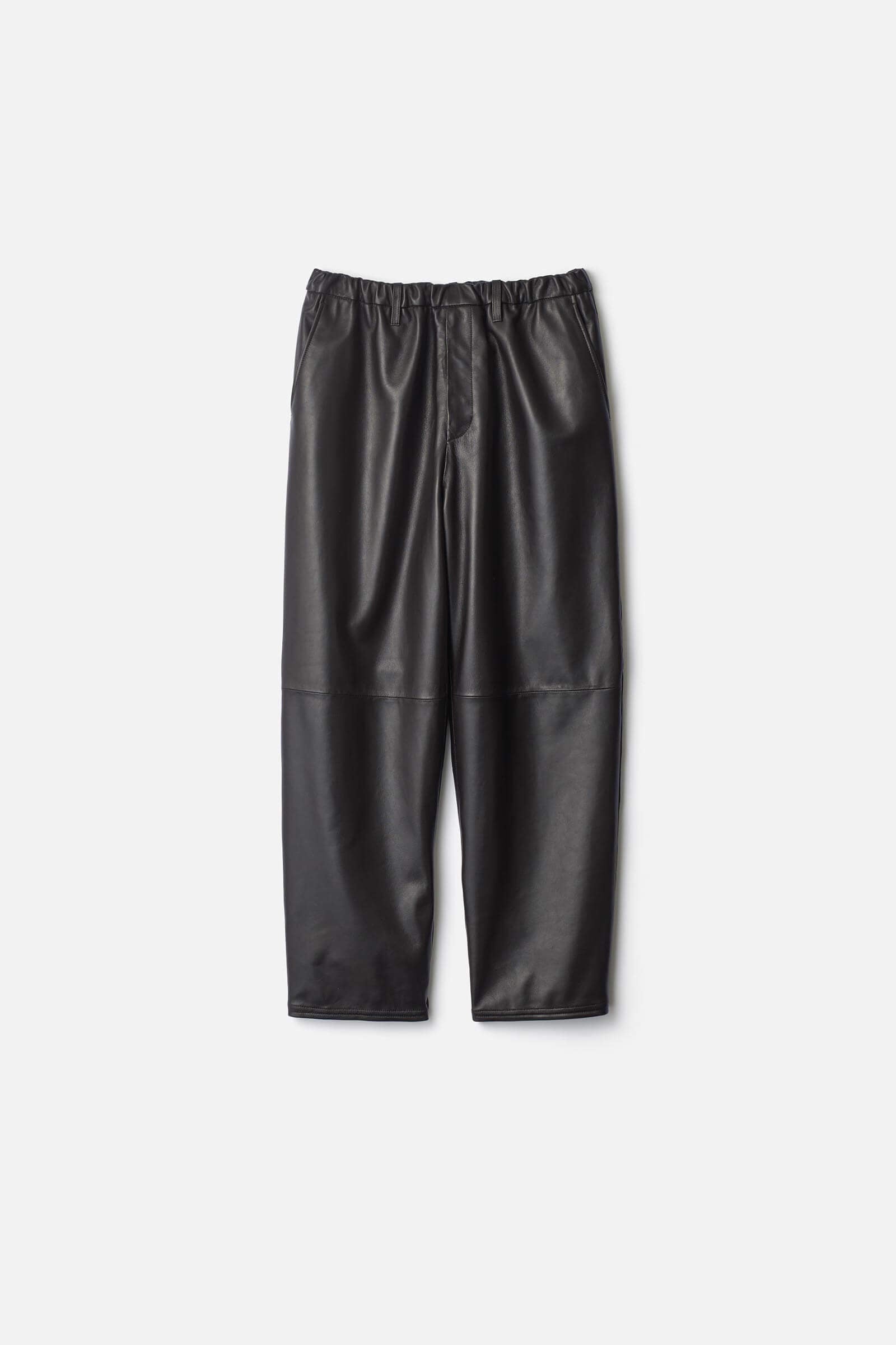SHEEP LEATHER EASY TROUSERS