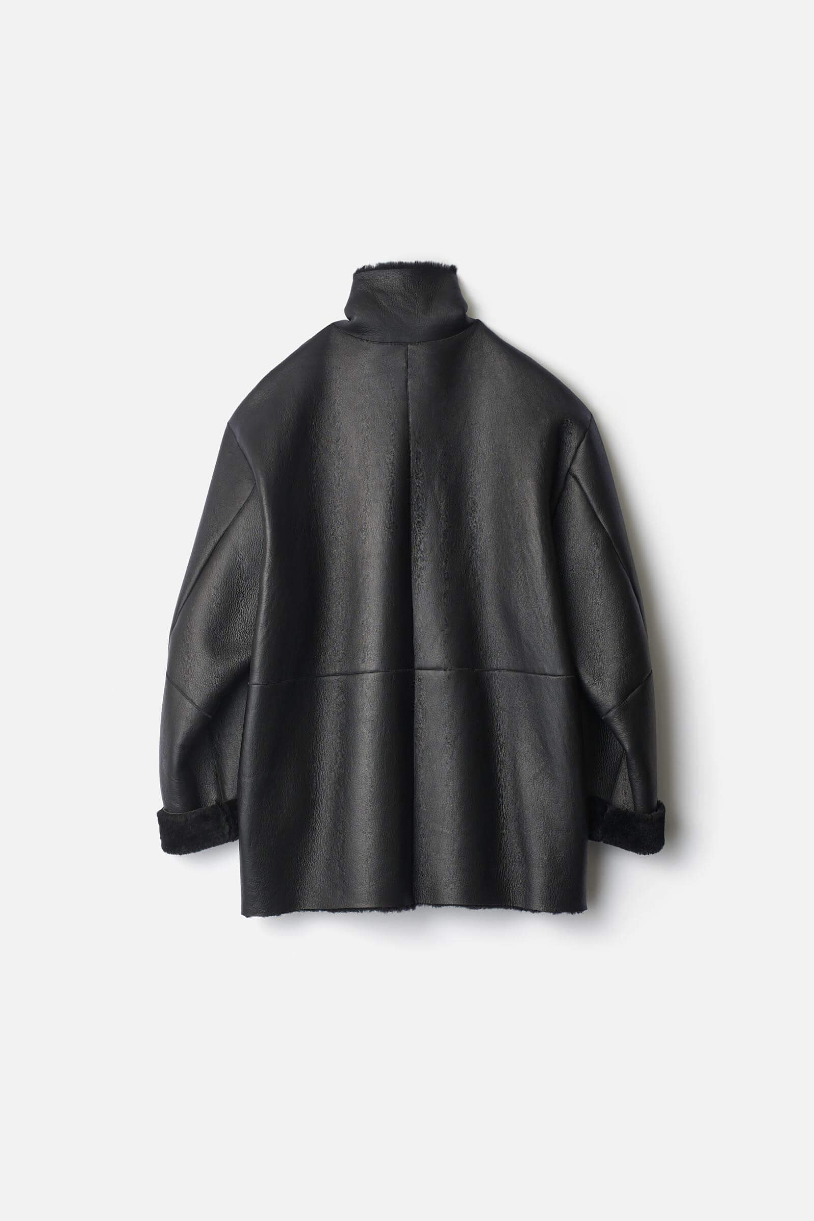 CUT-OFF MOUTON JACKET