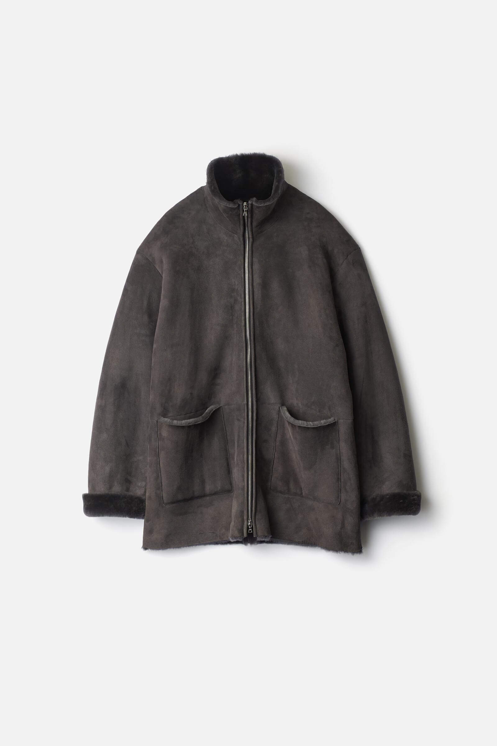 CUT-OFF MOUTON JACKET