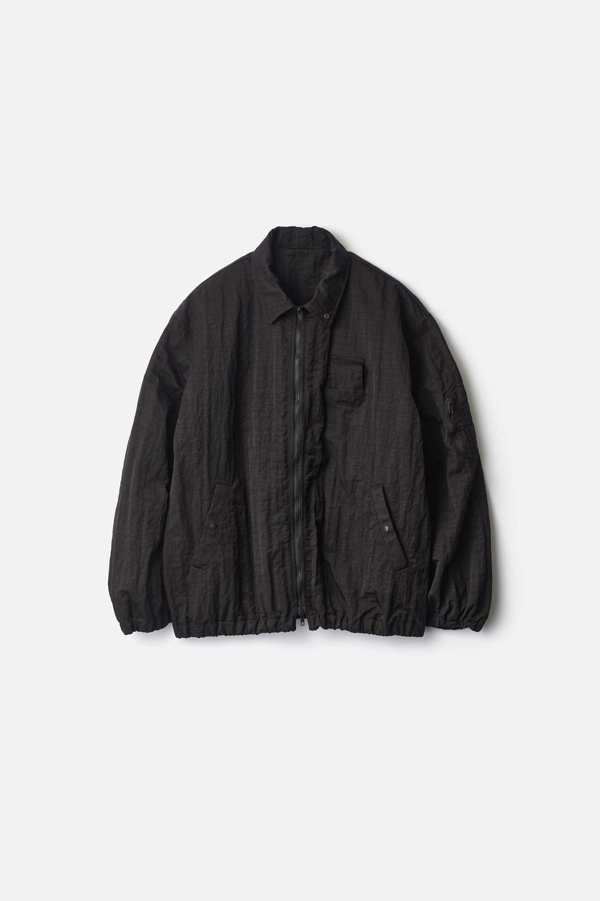 BIO WASHED NYLON OVERSIZED FIGHT JACKET – ssstein