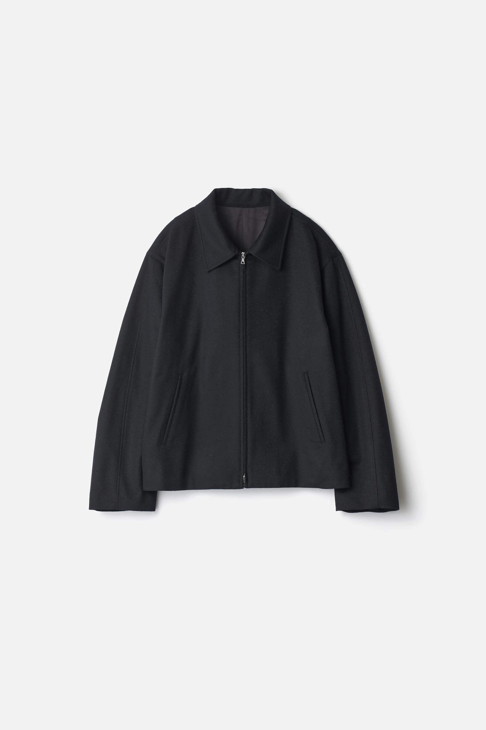 W/CA BEAVER ZIP SHORT JACKET
