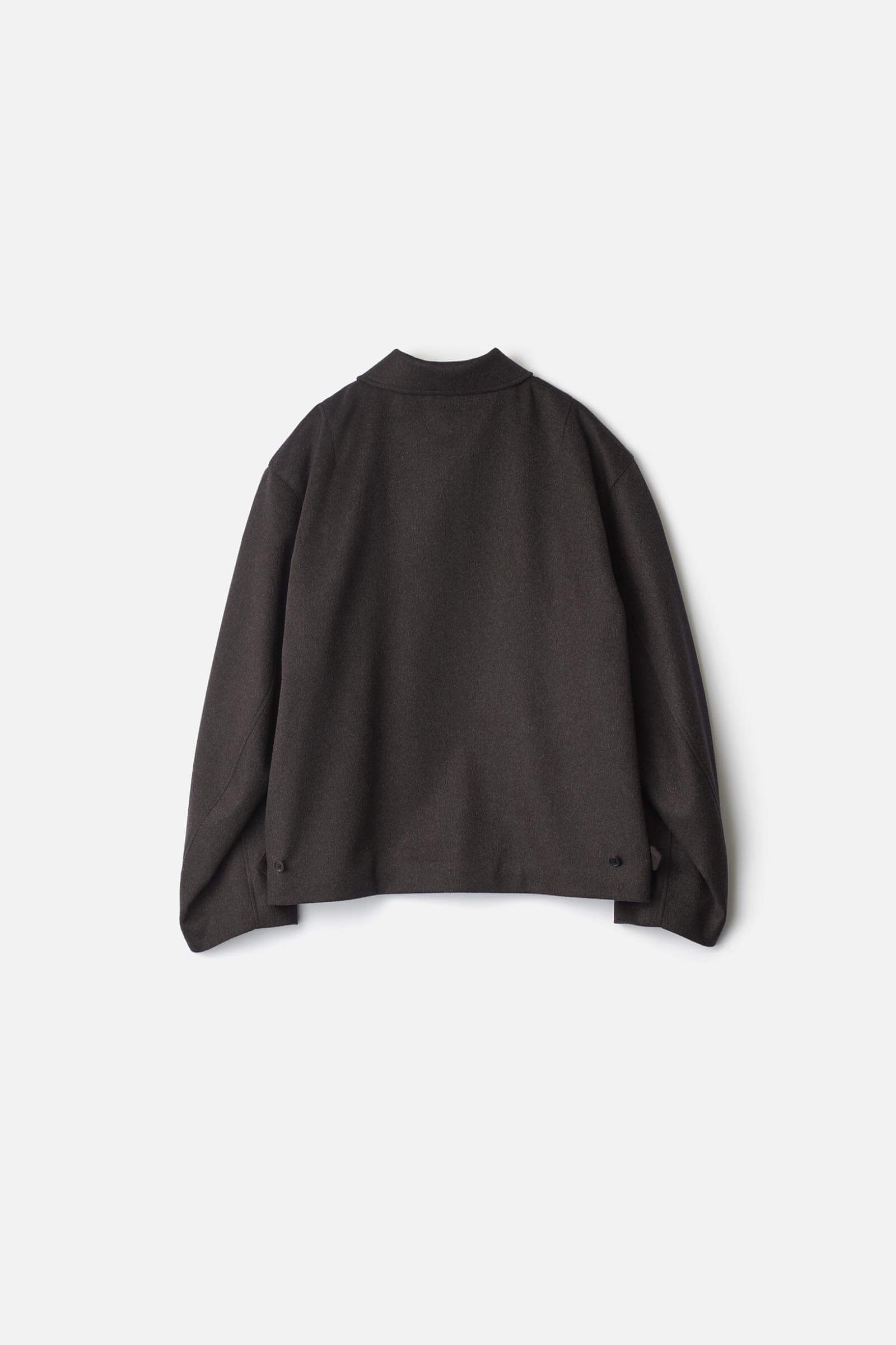 PURE CASHMERE ZIP SHORT JACKET