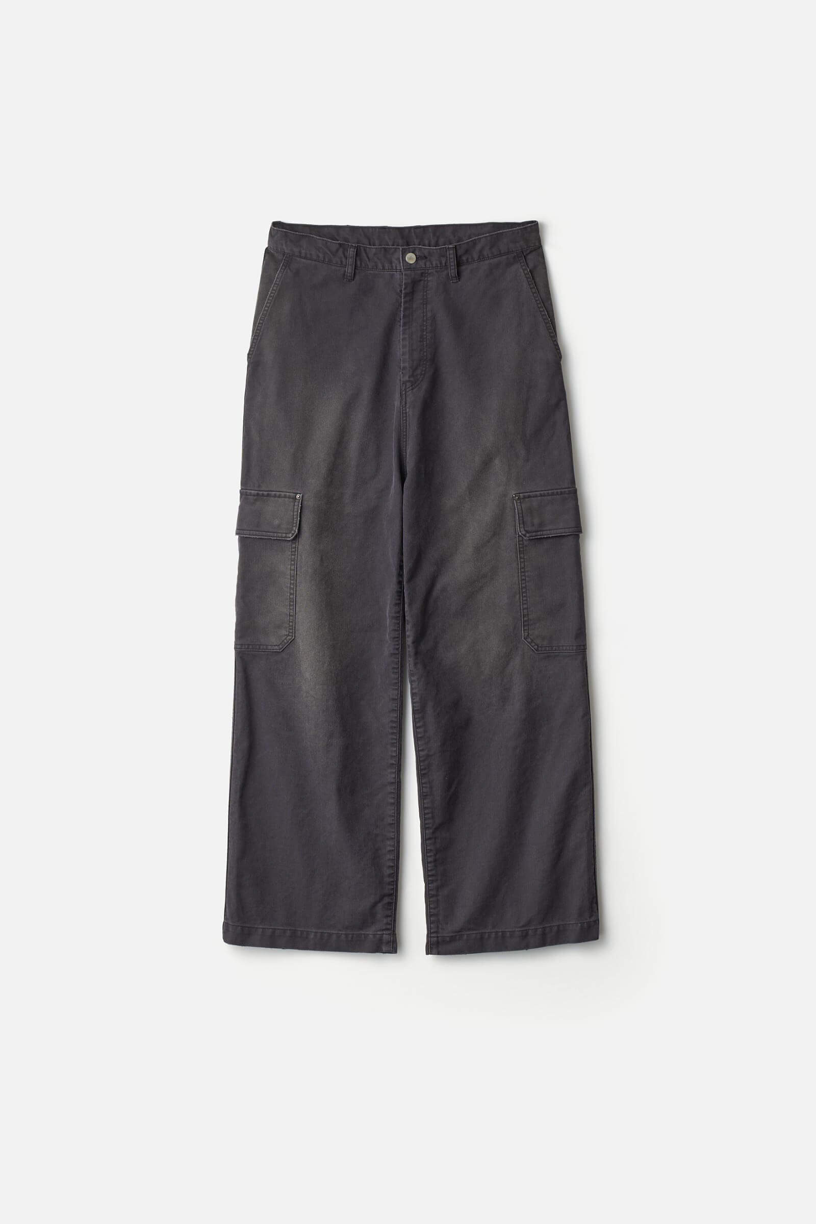 SULFUR DYED WHIP CORD VINTAGE TROUSERS