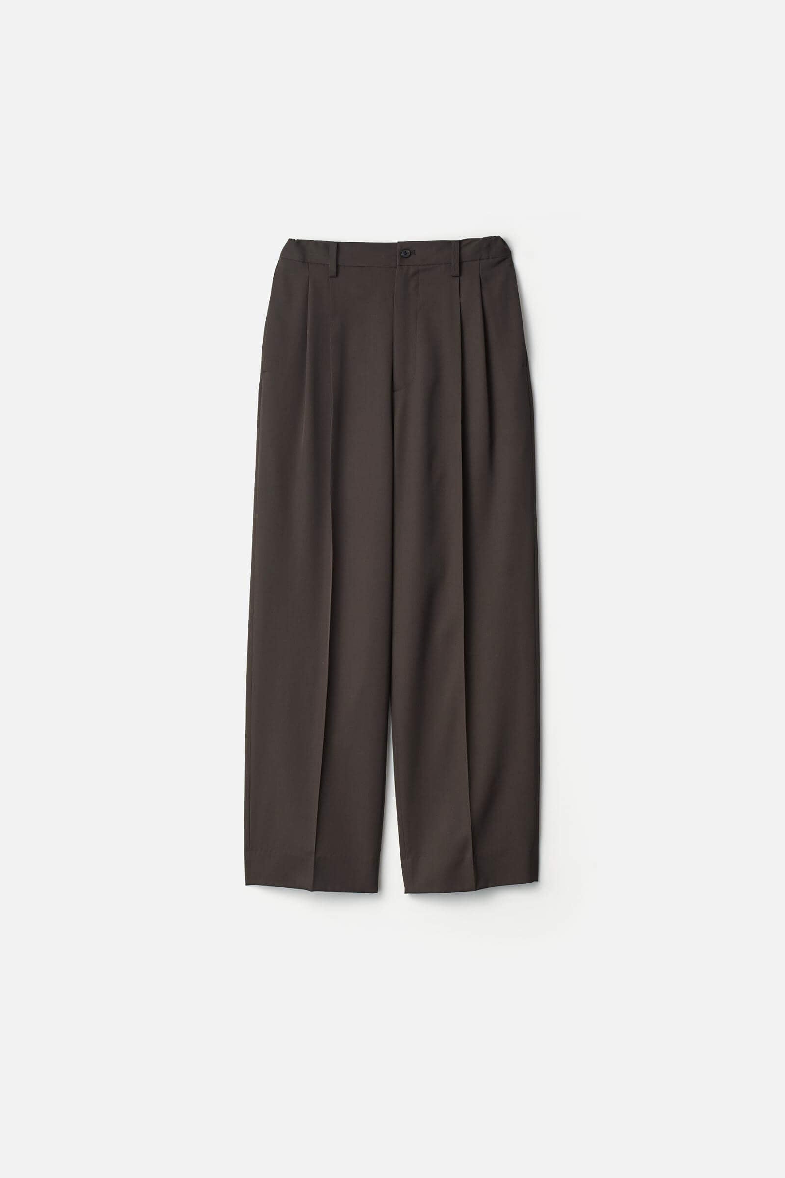TWO TUCK EASY TROUSERS