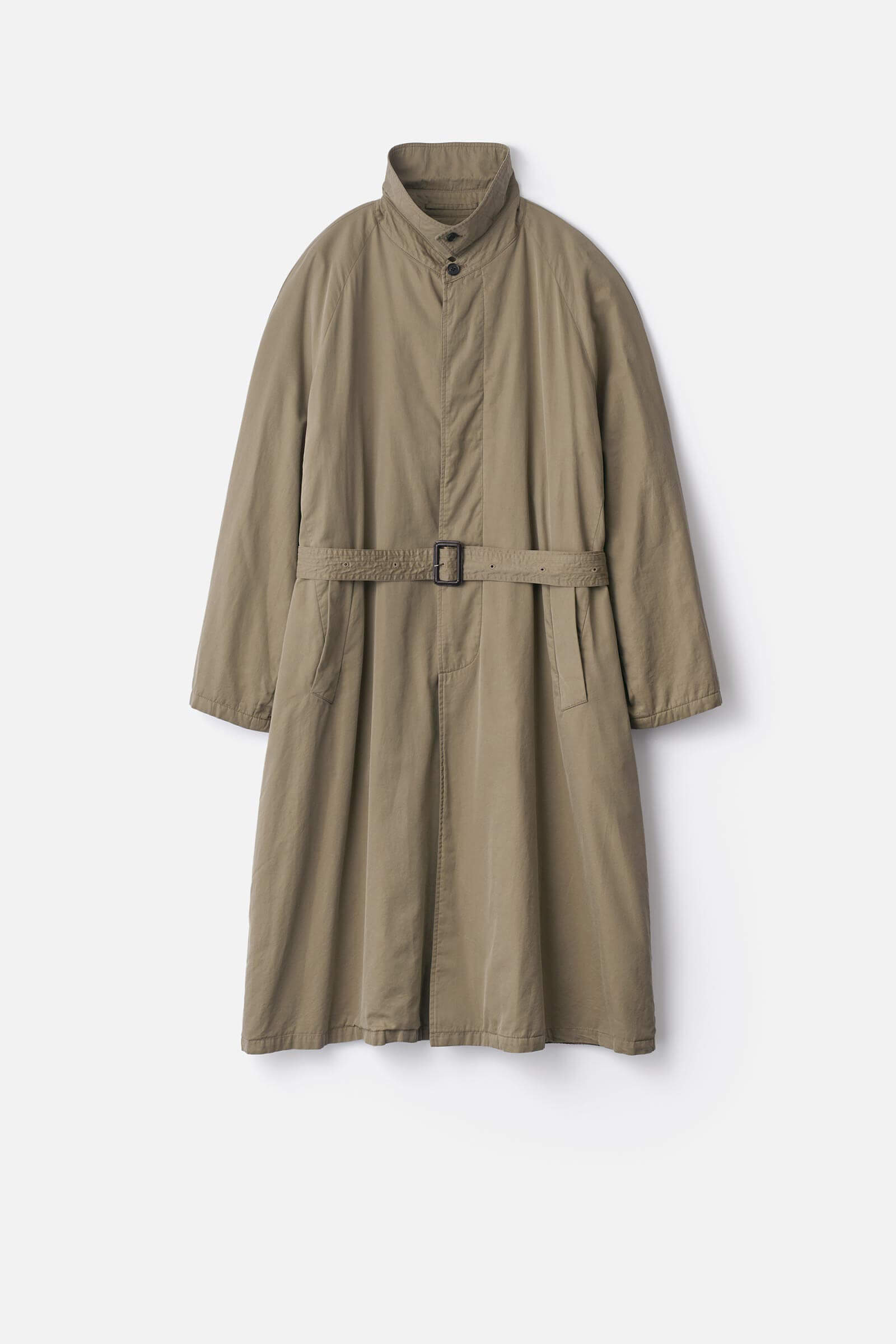 COTTON RAYON VINTAGE PADDED BALMACAAN COAT
